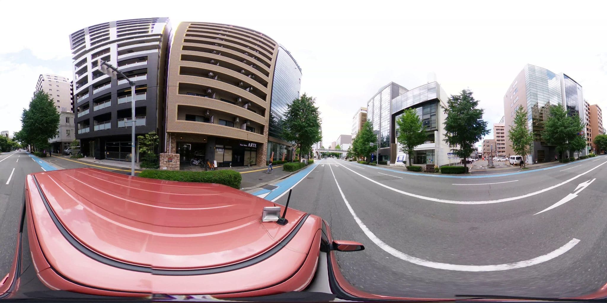 Street view near アリエッタホテル博多, Fukuoka — © potaro67v (CC BY-SA · Mapillary)