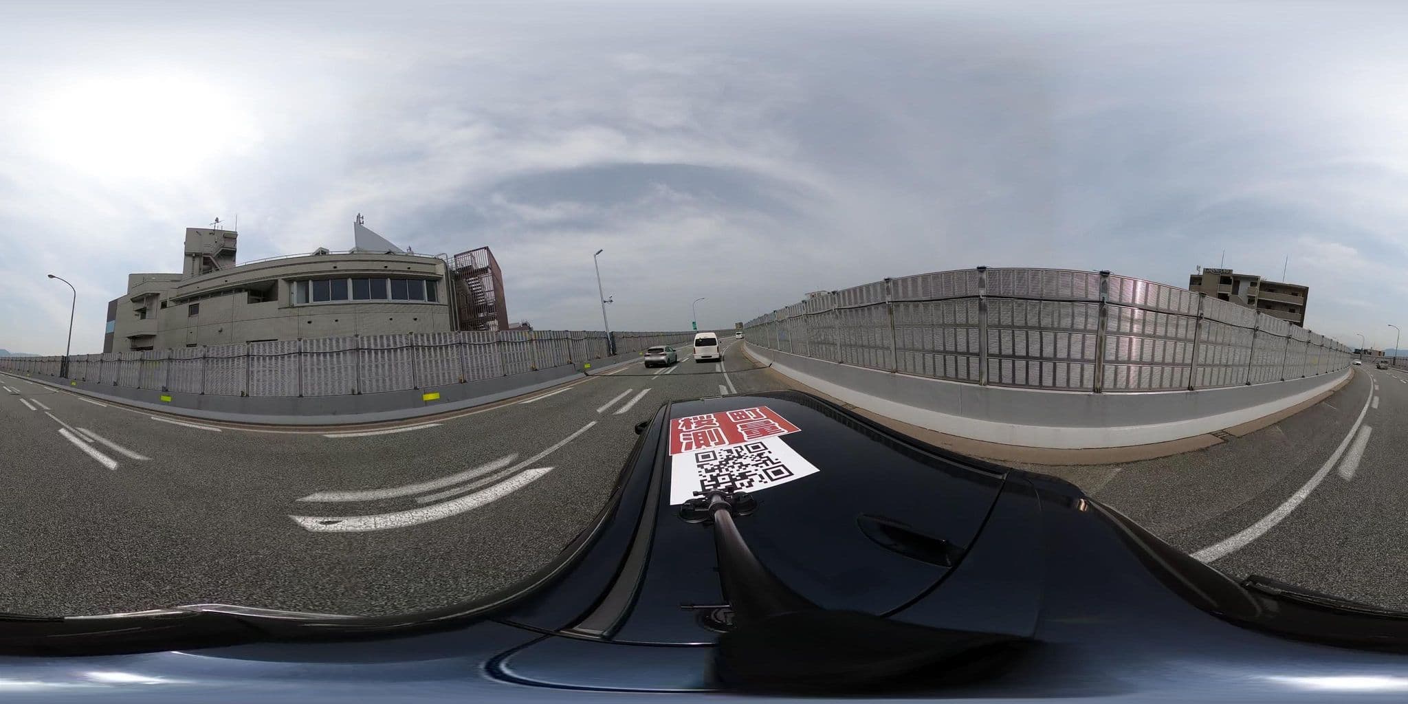 Street view near トマリエホテル福岡, Fukuoka — © yumechan (CC BY-SA · Mapillary)