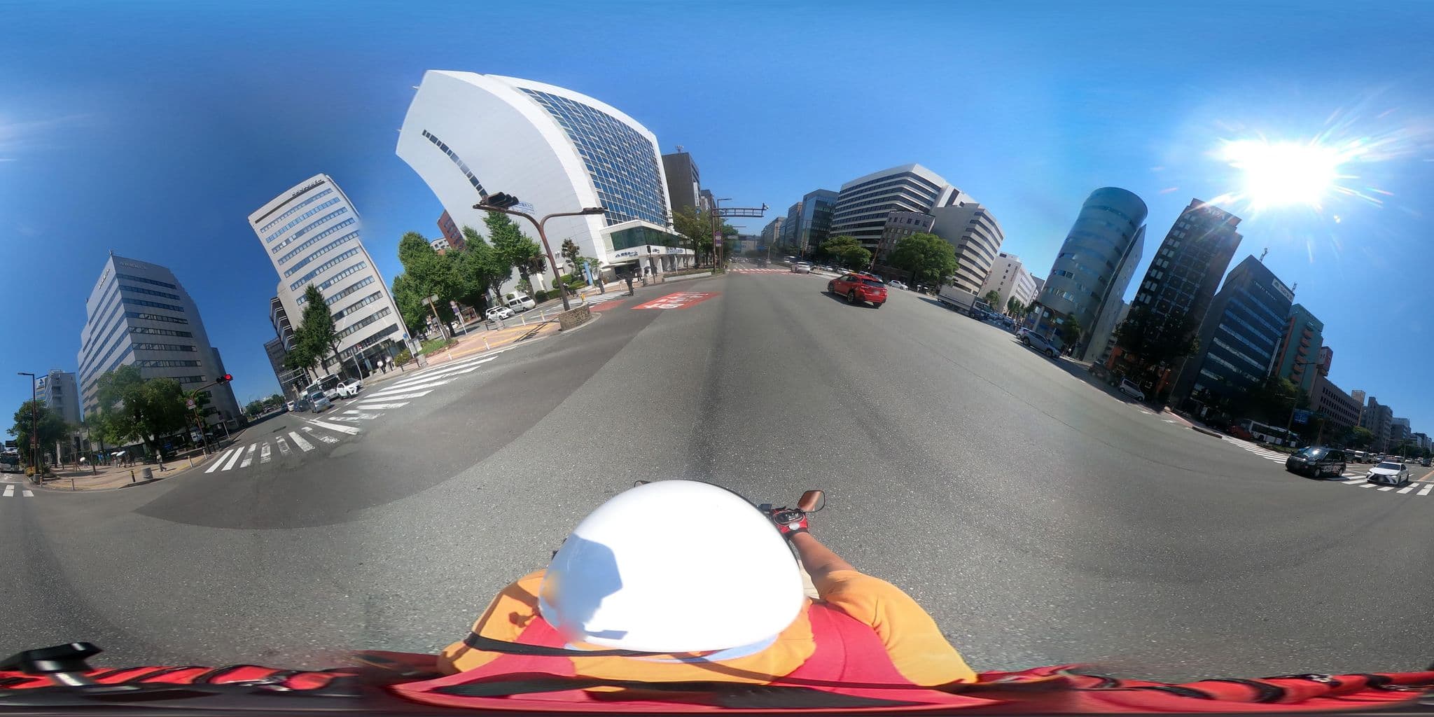 Street view near アパホテル博多祇園駅前, Fukuoka — © harimawood (CC BY-SA · Mapillary)