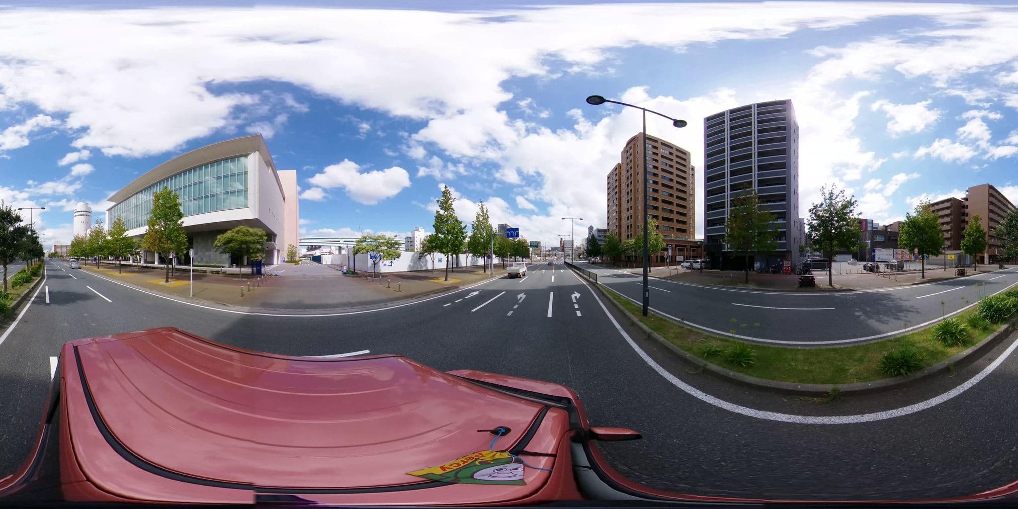 Street view near 福岡サンパレスホテル, Fukuoka — © potaro67v (CC BY-SA · Mapillary)