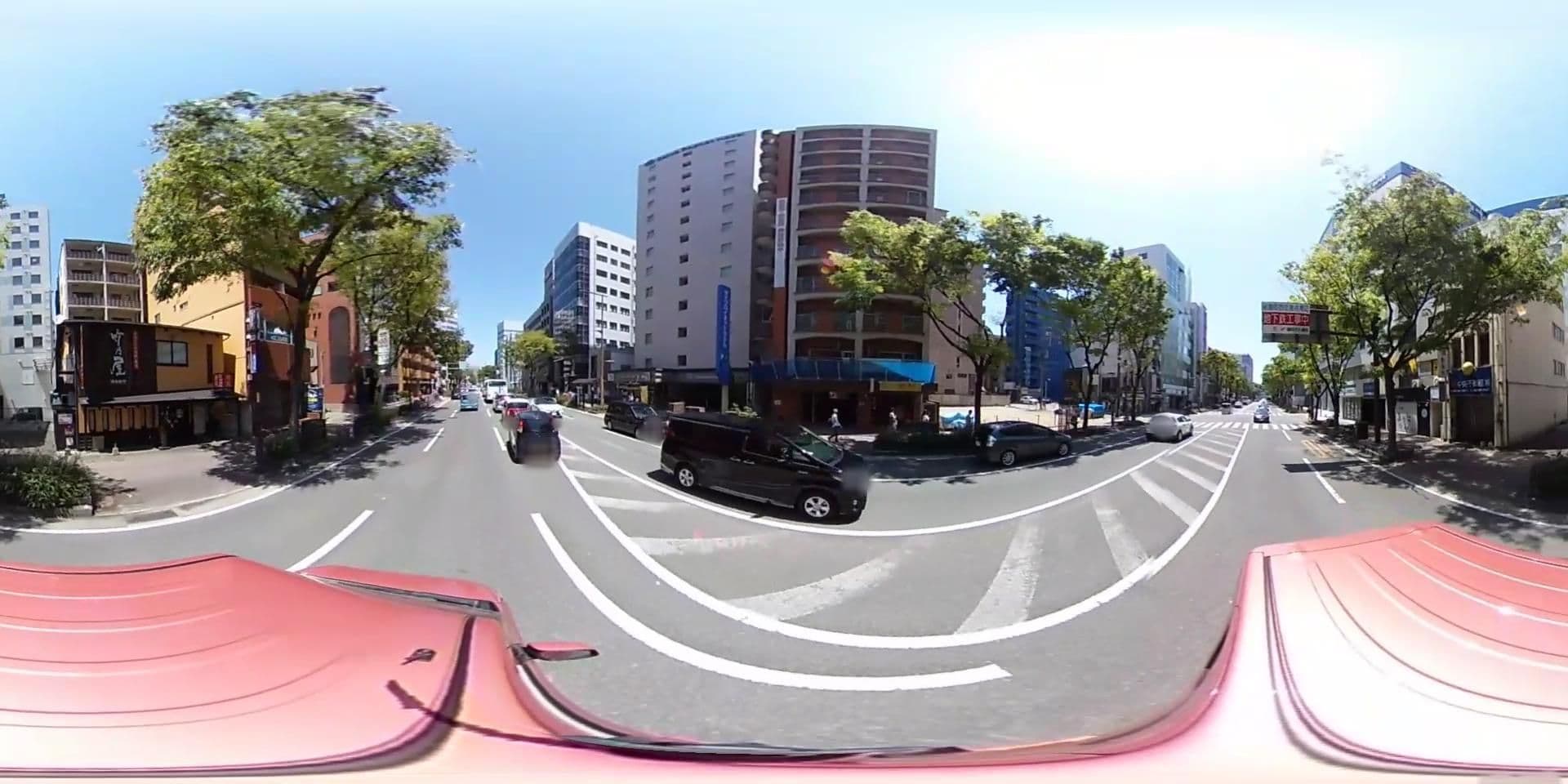 Street view near Fukuoka Guest House Orange, Fukuoka — © potaro67v (CC BY-SA · Mapillary)