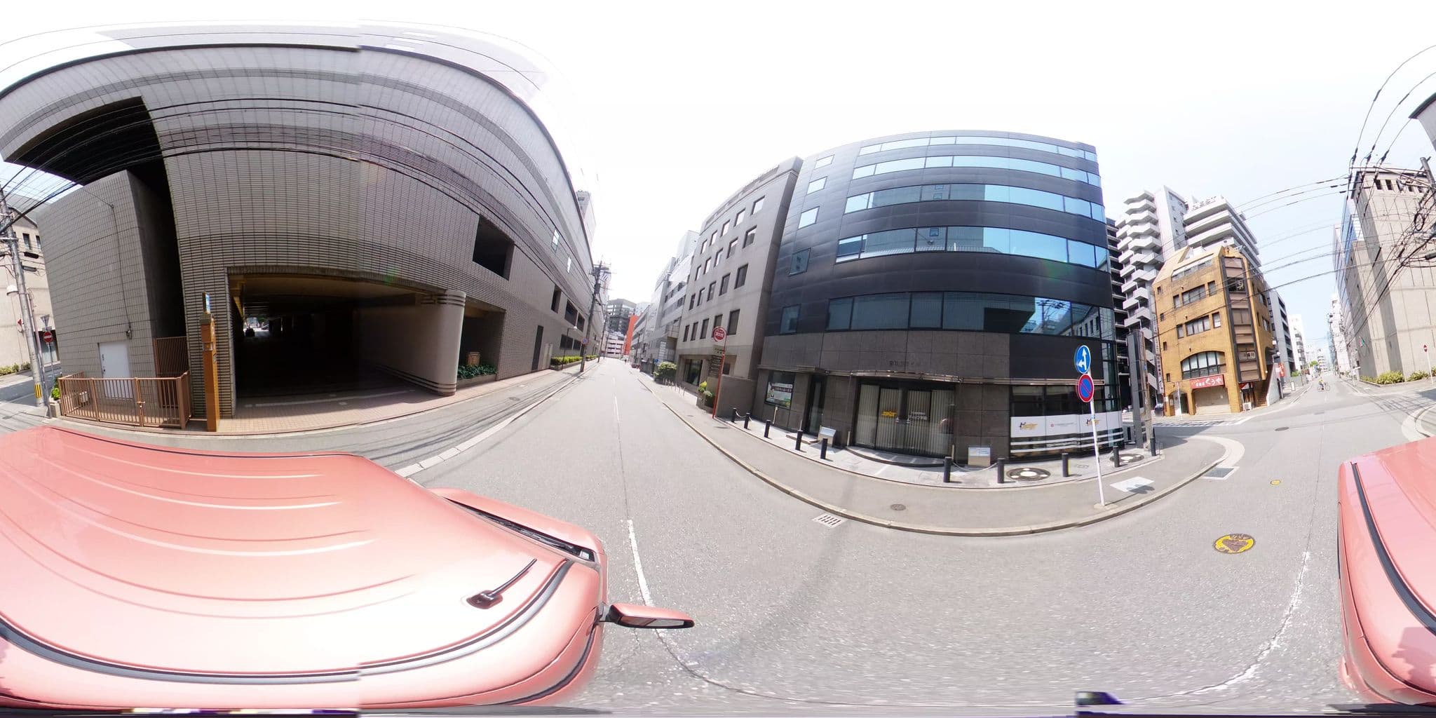 Street view near ホテル日航福岡中国料理・鴻臚, Fukuoka — © potaro67v (CC BY-SA · Mapillary)