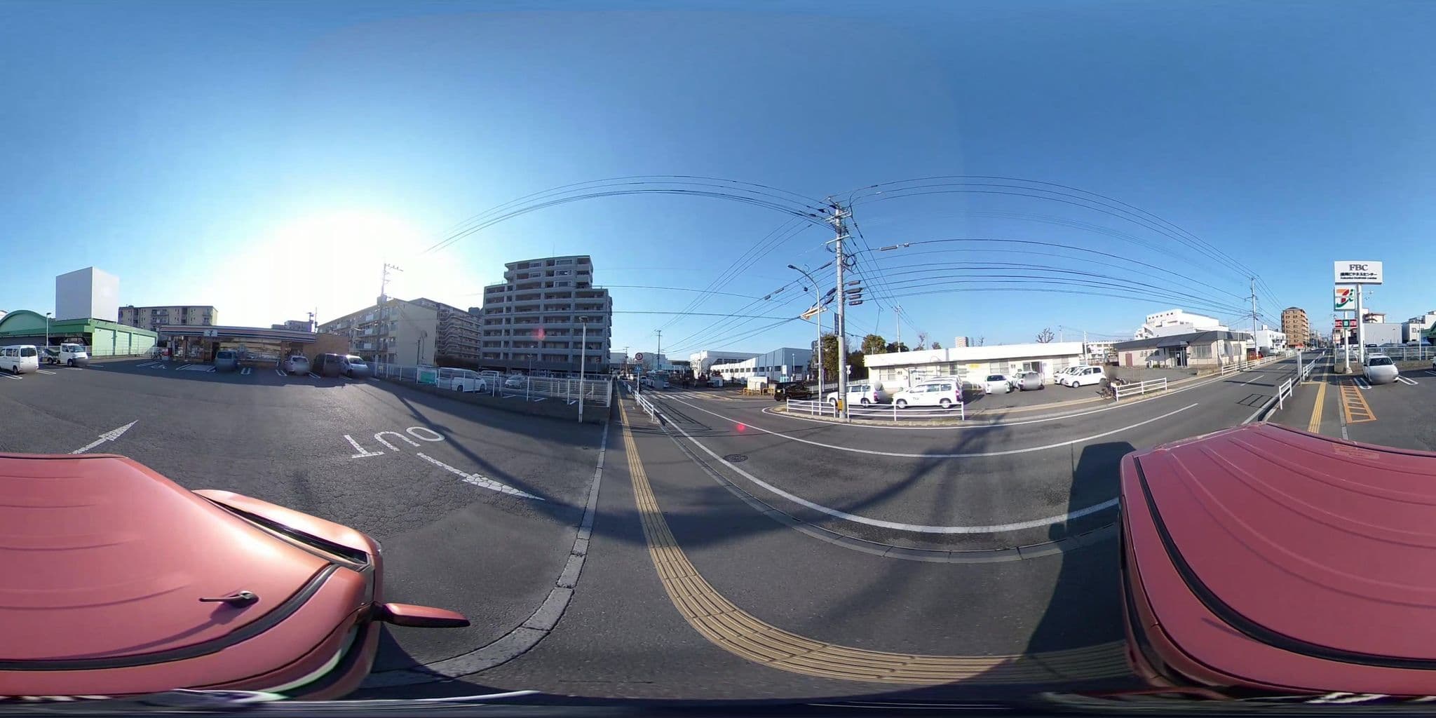 Street view near ホテルクリオコート博多 (Hotel Clio Court Hakata), Fukuoka — © potaro67v (CC BY-SA · Mapillary)