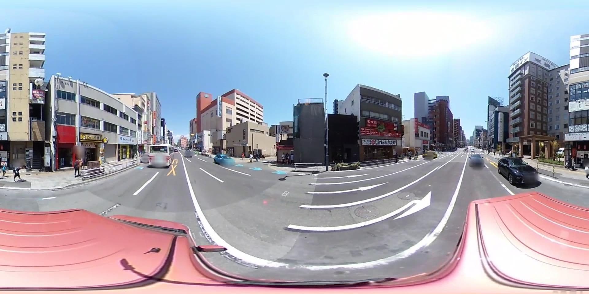 Street view near グーム中洲ブルージュ, Fukuoka — © potaro67v (CC BY-SA · Mapillary)