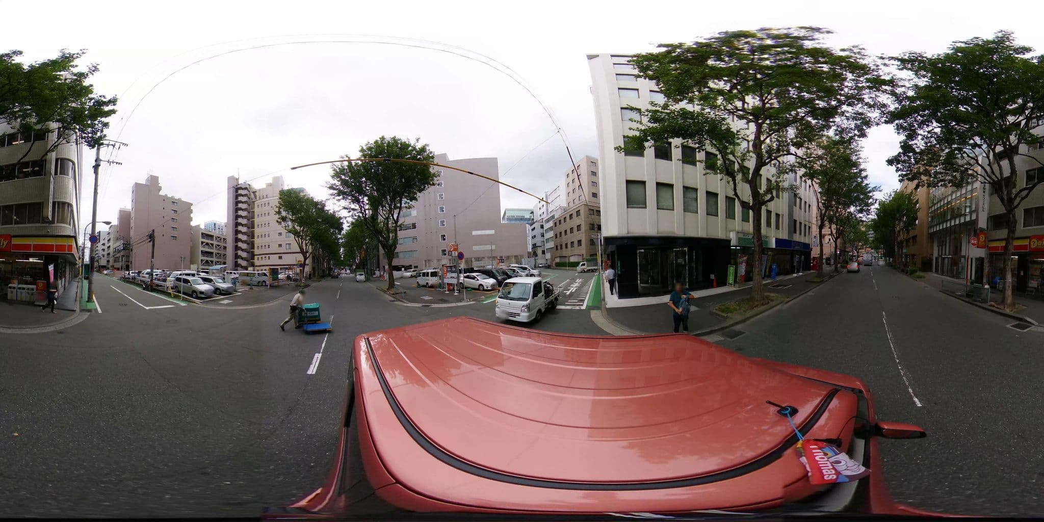 Street view near ホテルフォルツァ博多駅筑紫口Ⅱ, Fukuoka — © potaro67v (CC BY-SA · Mapillary)
