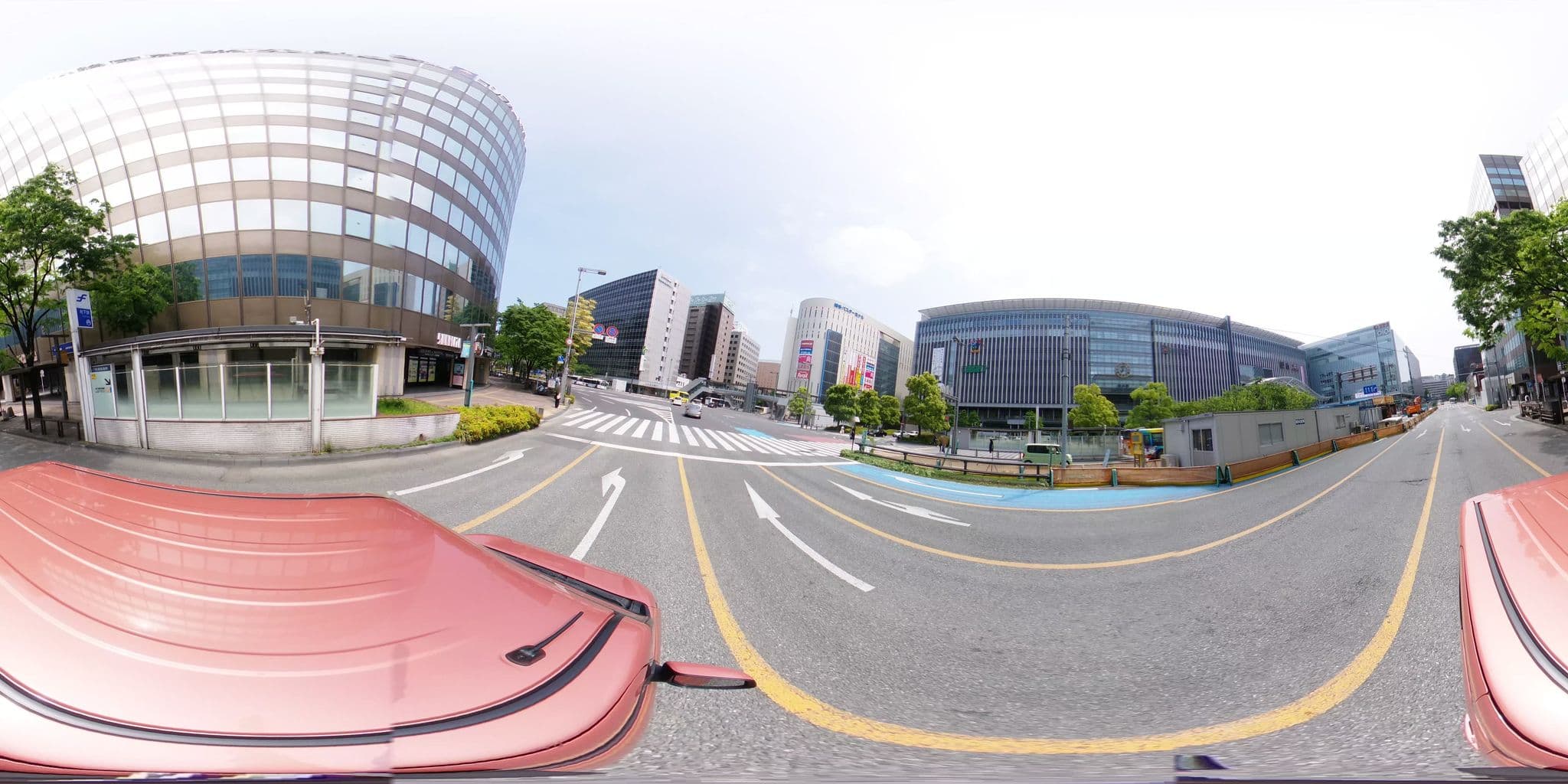 Street view near コンフォートホテル, Fukuoka — © potaro67v (CC BY-SA · Mapillary)