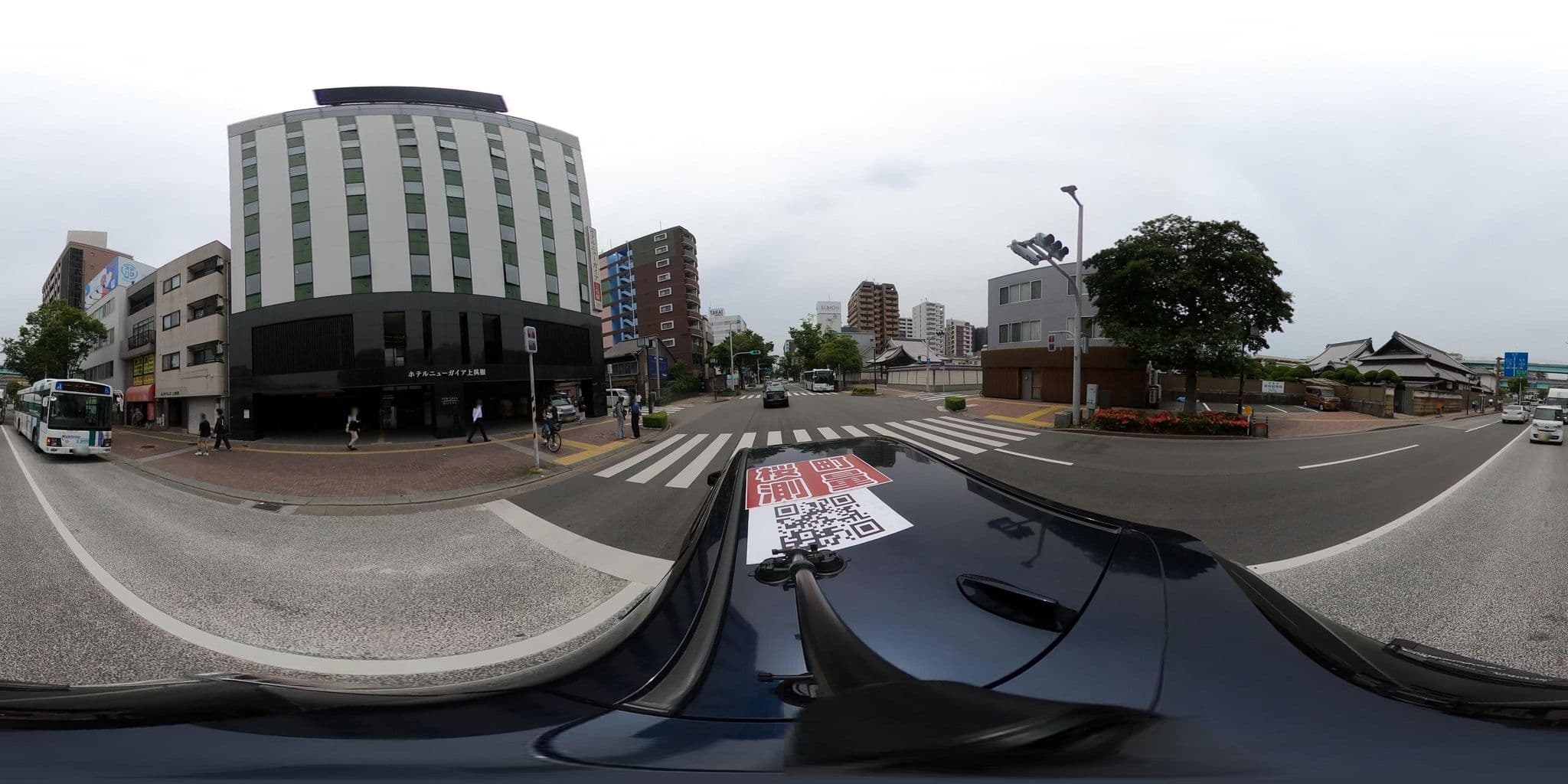 Street view near 博多呉服町ホステル高谷家 (Hakata Gofukumachi Hostel Takataniya), Fukuoka — © yumechan (CC BY-SA · Mapillary)