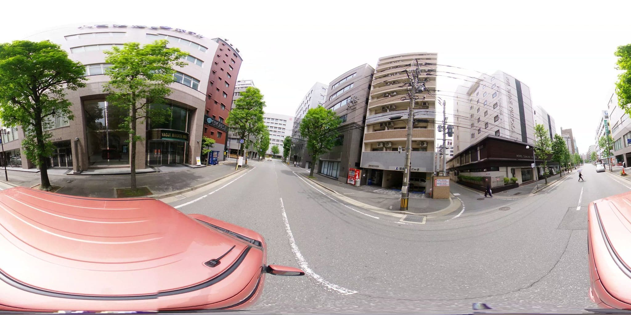 Street view near アパホテル博多駅前, Fukuoka — © potaro67v (CC BY-SA · Mapillary)