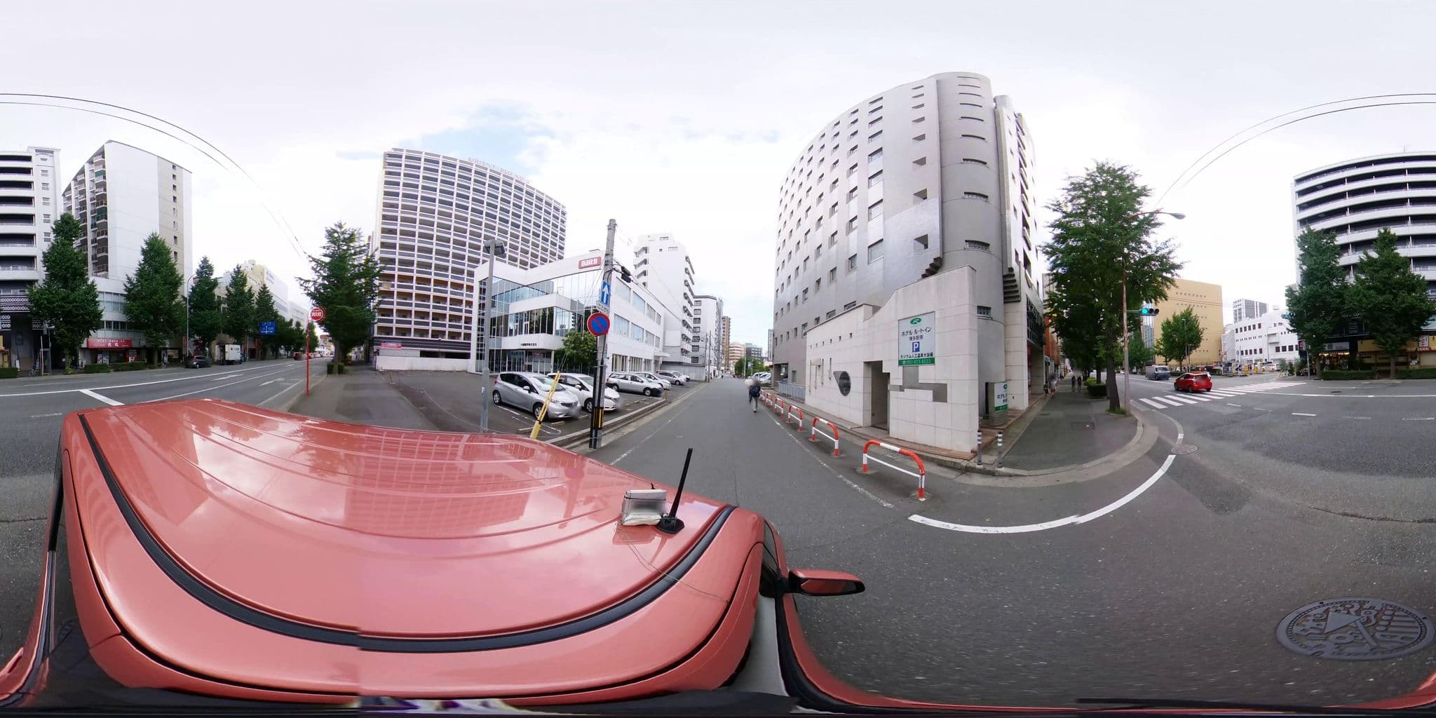 Street view near ホテルルートイン博多駅南, Fukuoka — © potaro67v (CC BY-SA · Mapillary)