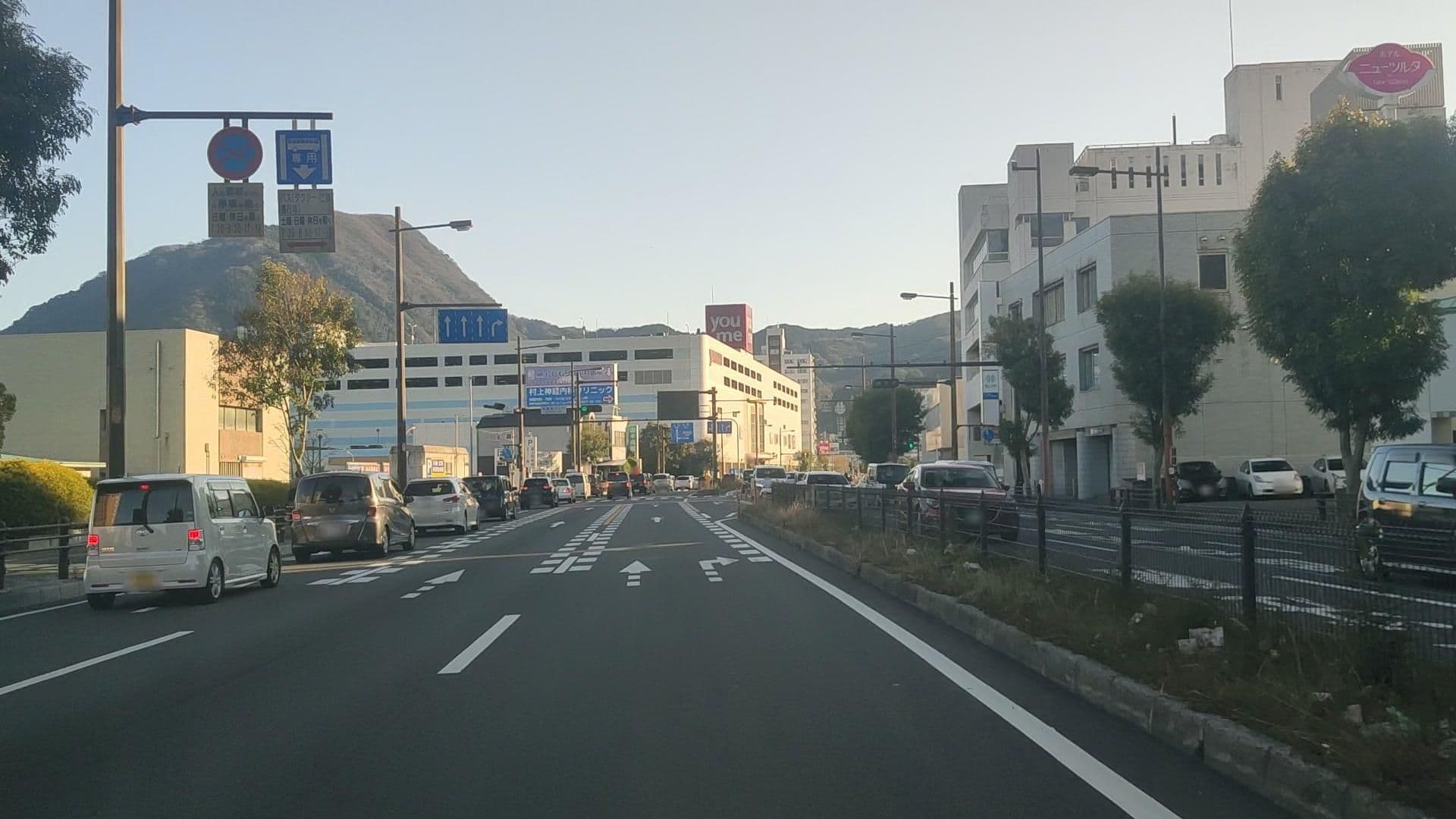 Street view near ホテルニューツルタ, Beppu — © drivephotograph (CC BY-SA · Mapillary)