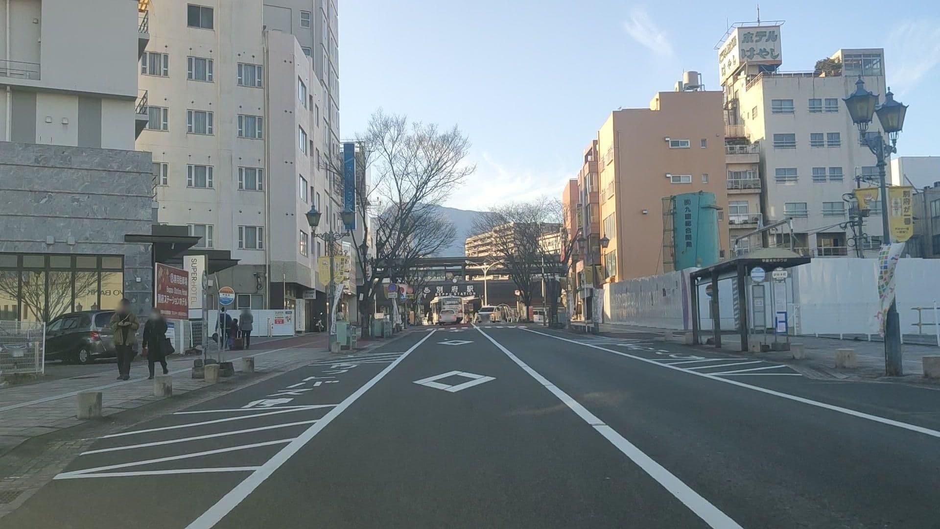 Street view near スーパーホテル別府駅前 (Super Hotel), Beppu — © drivephotograph (CC BY-SA · Mapillary)