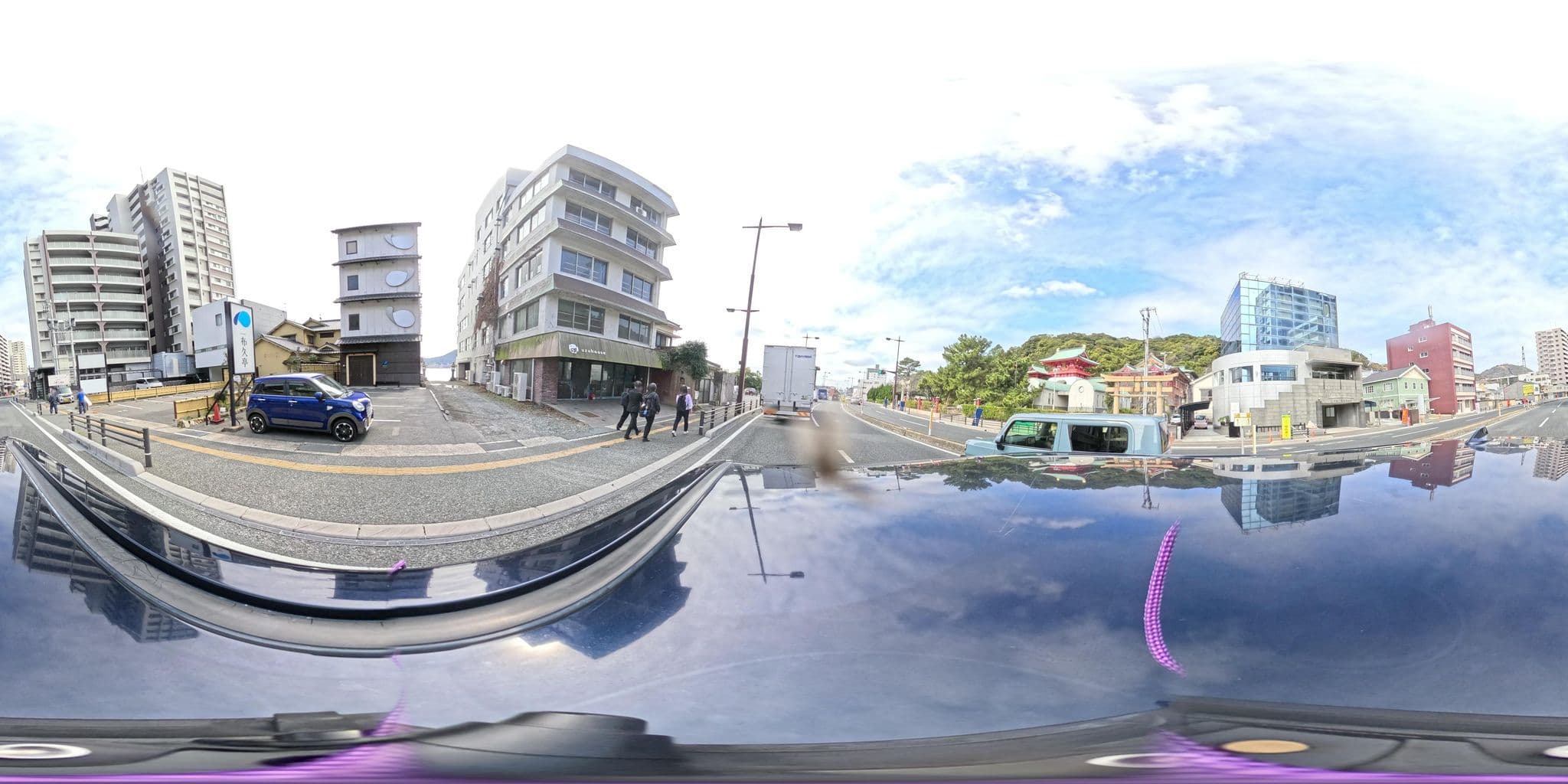 Street view near ウズハウス, Shimonoseki — © yumechan (CC BY-SA · Mapillary)