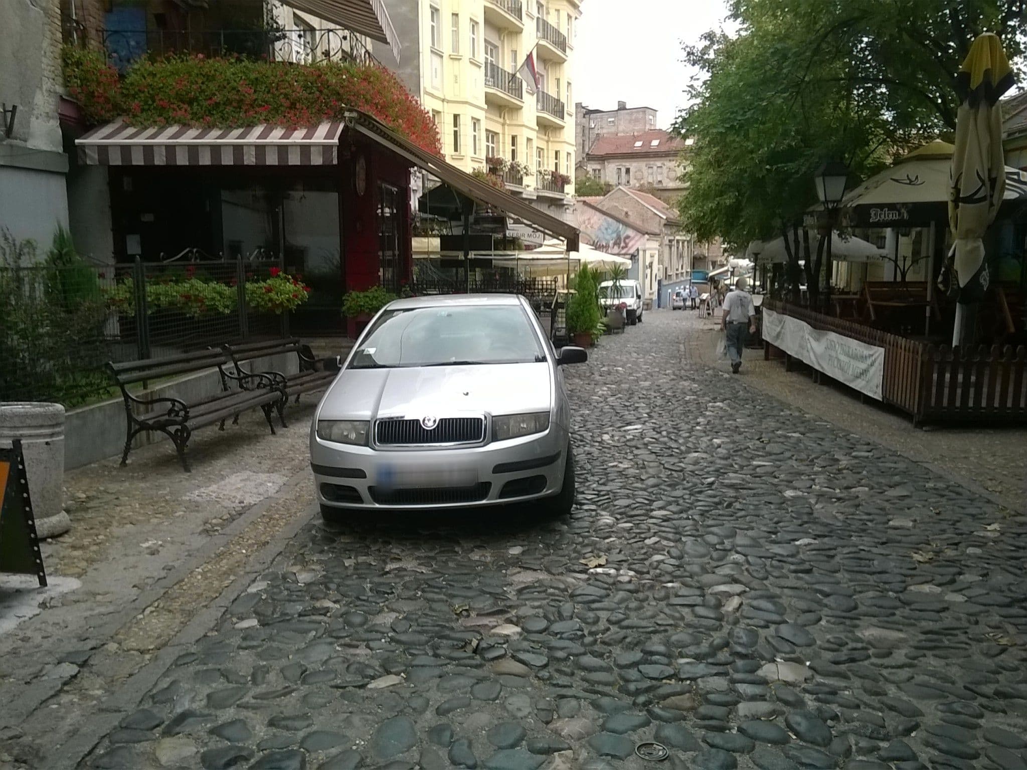 Street view near Nomad, Belgrade