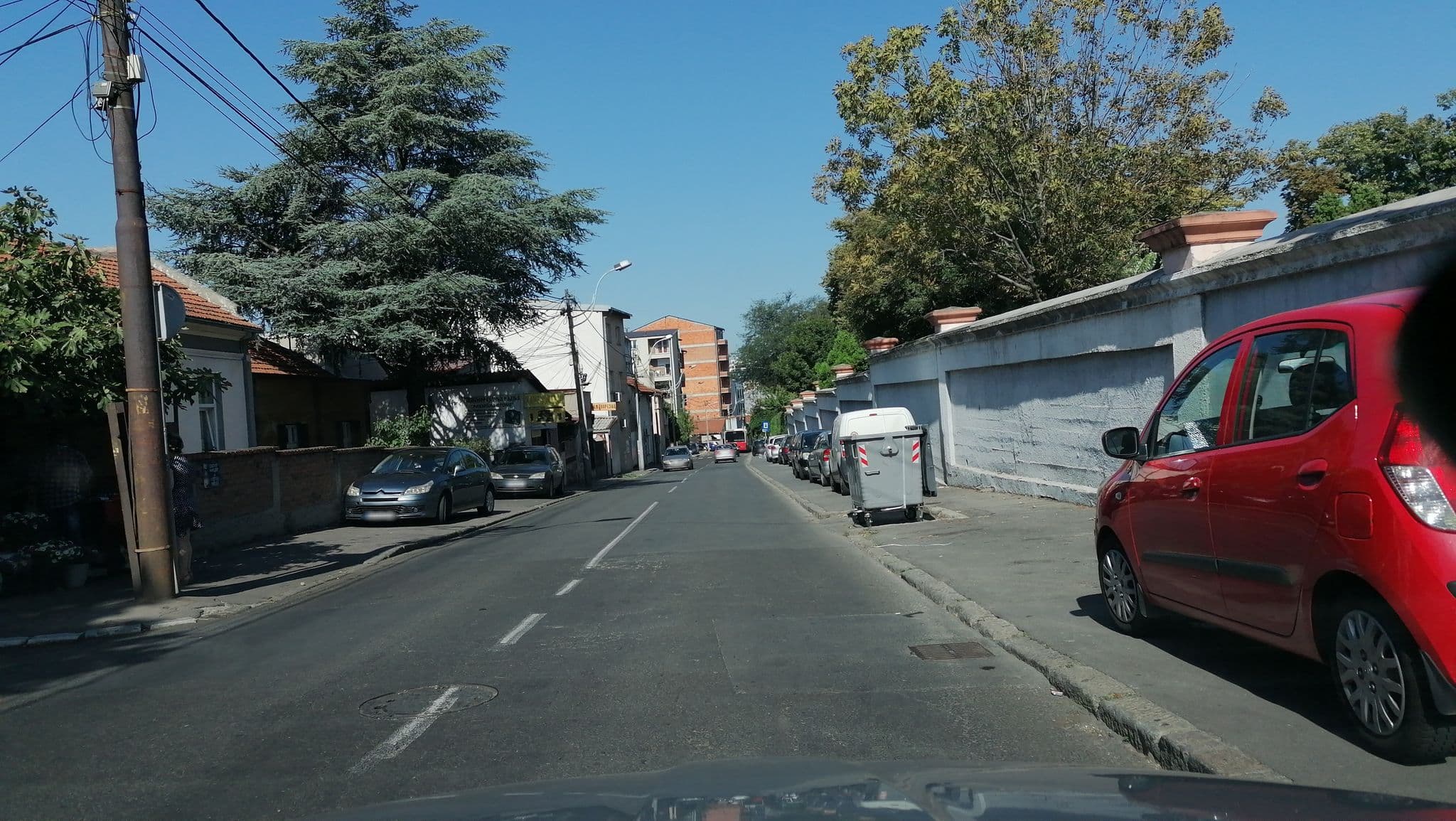 Street view near Garsonjera Zvezdara, Belgrade