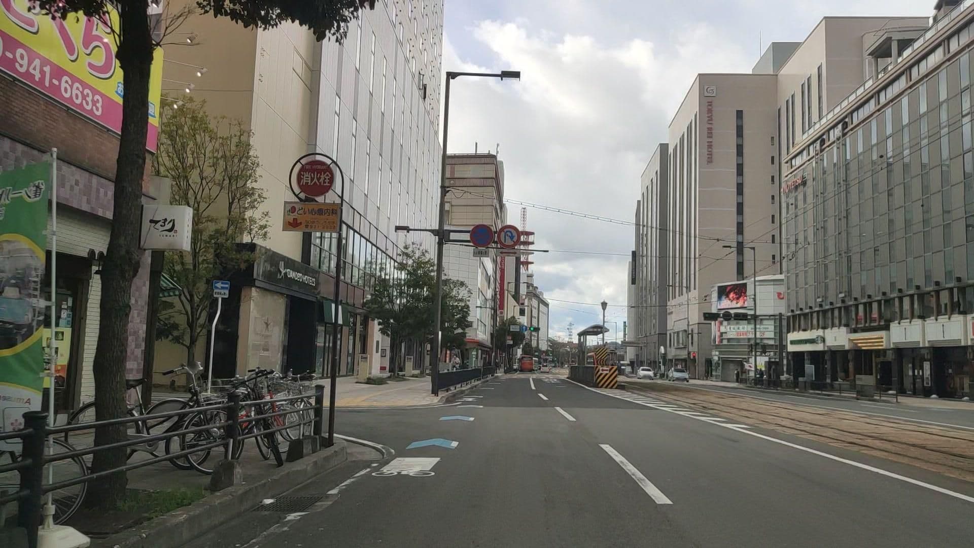 Street view near Cross Heart, Matsuyama — © drivephotograph (CC BY-SA · Mapillary)