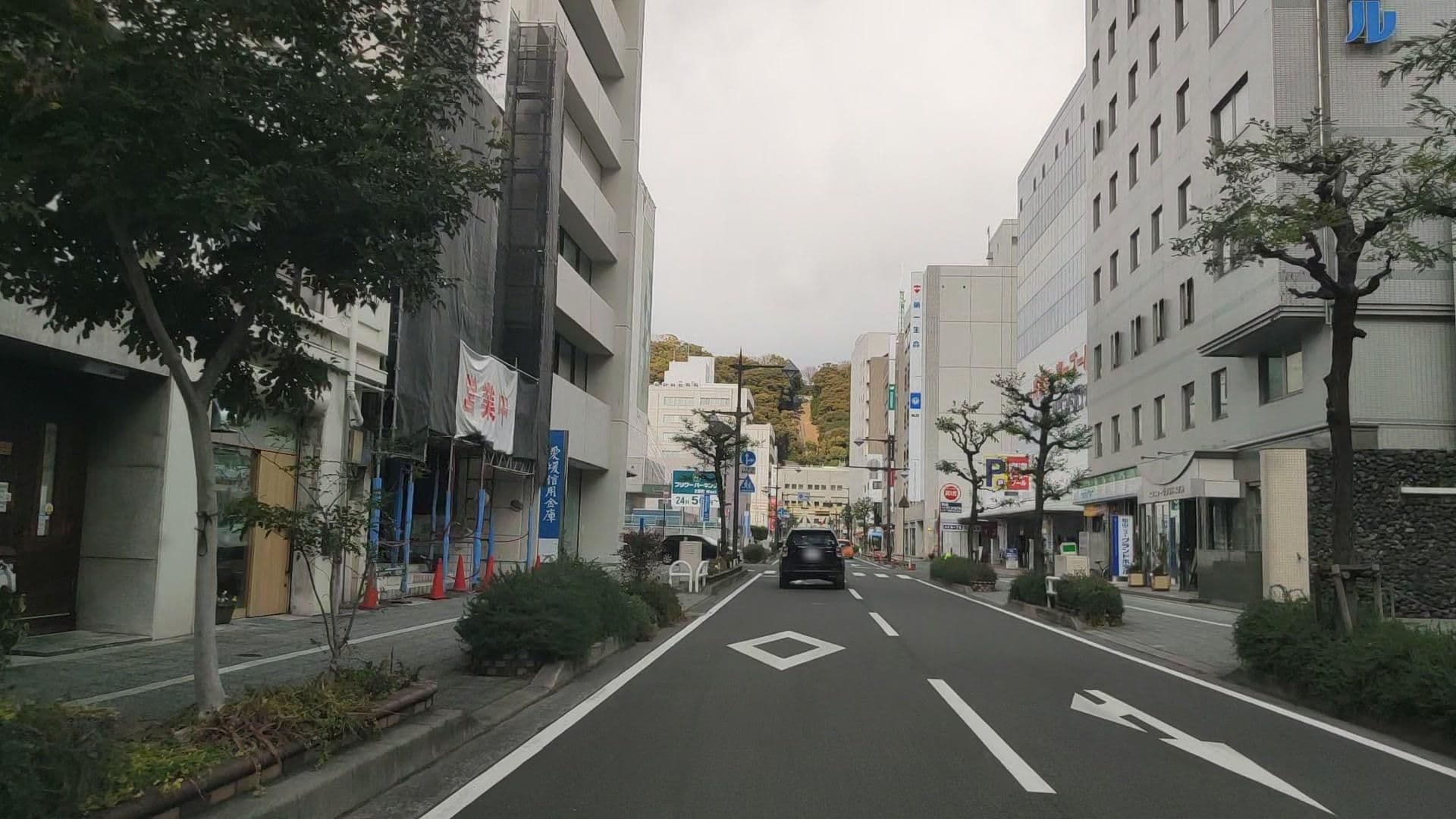 Street view near 松山ニューグランドホテル, Matsuyama — © drivephotograph (CC BY-SA · Mapillary)