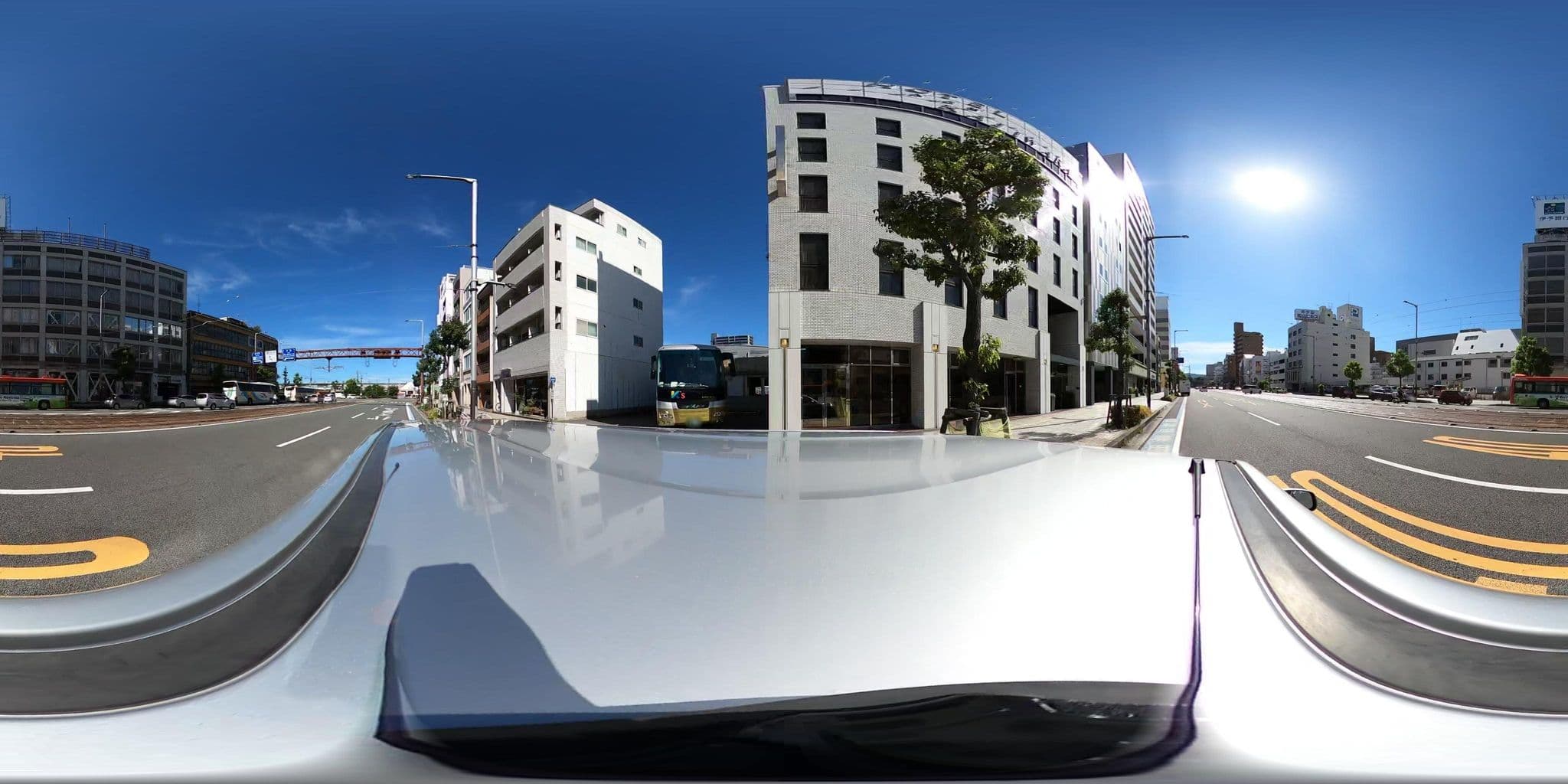 Street view near カジワラホテル, Matsuyama — © kojiroucircle (CC BY-SA · Mapillary)