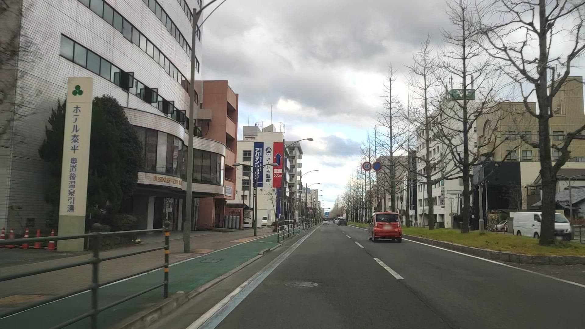 Street view near ホテル 泰平, Matsuyama — © drivephotograph (CC BY-SA · Mapillary)