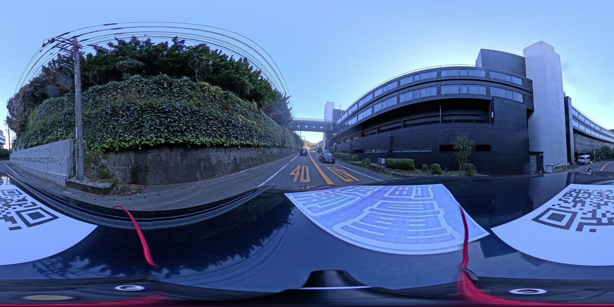 Street view near ホテル奥道後, Matsuyama — © yumechan (CC BY-SA · Mapillary)