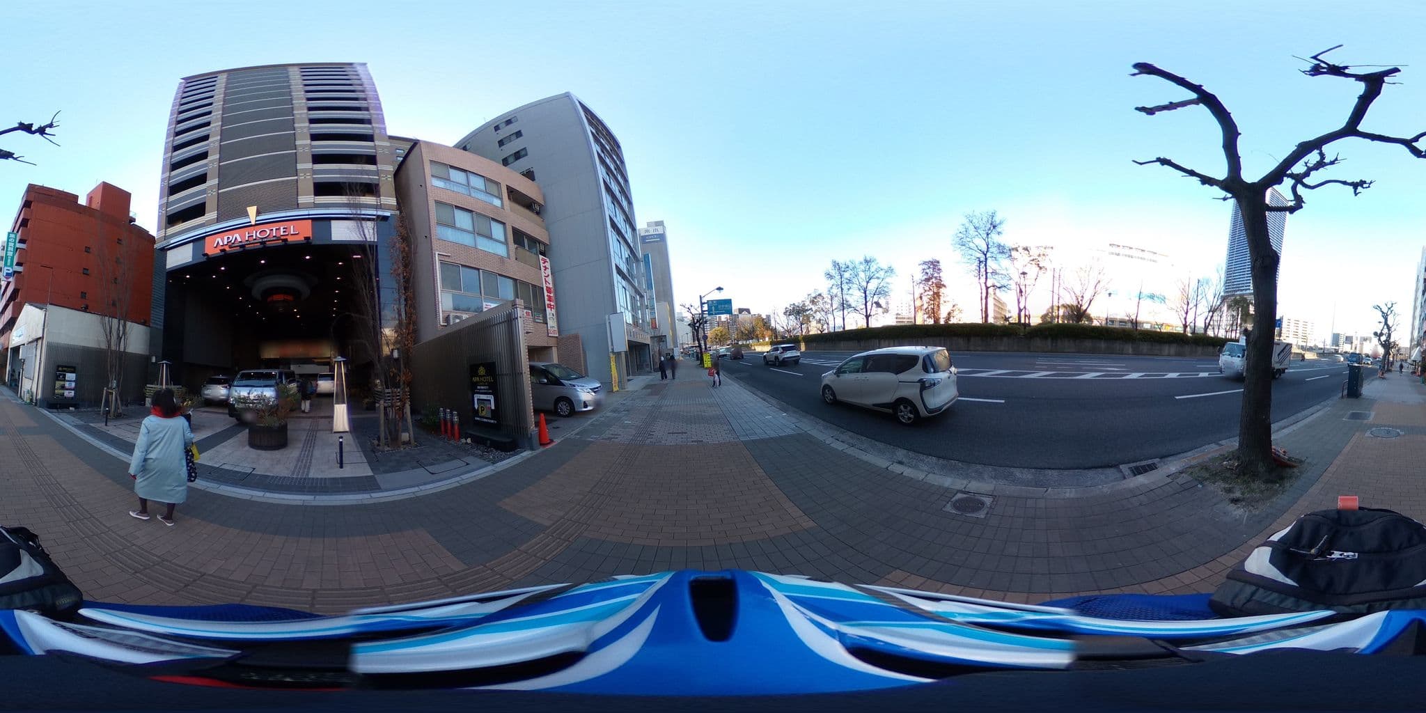 Street view near アパホテル広島駅前大橋, Hiroshima — © nmaruichi (CC BY-SA · Mapillary)