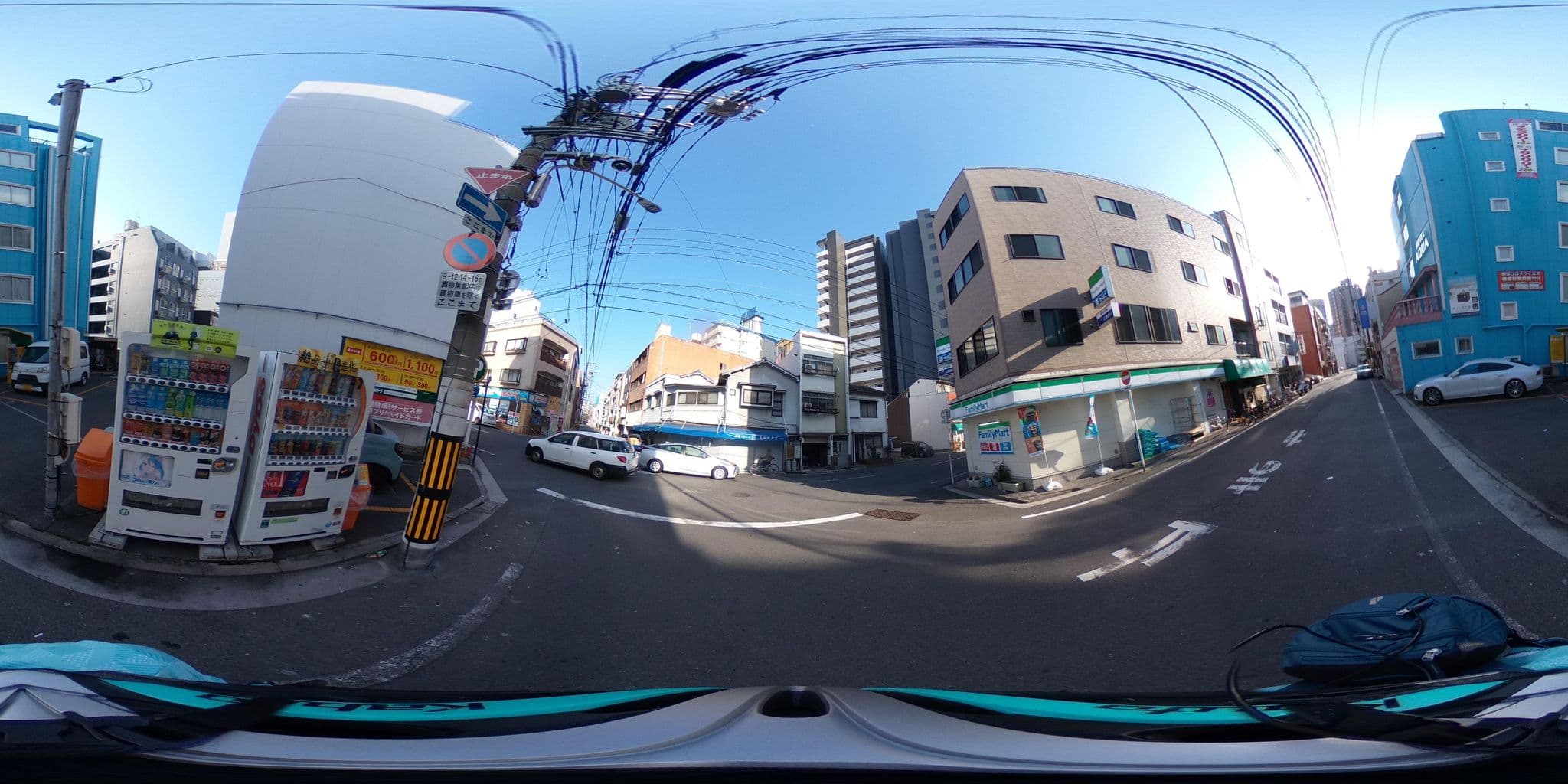 Street view near ホテルAQUA, Hiroshima — © nmaruichi (CC BY-SA · Mapillary)