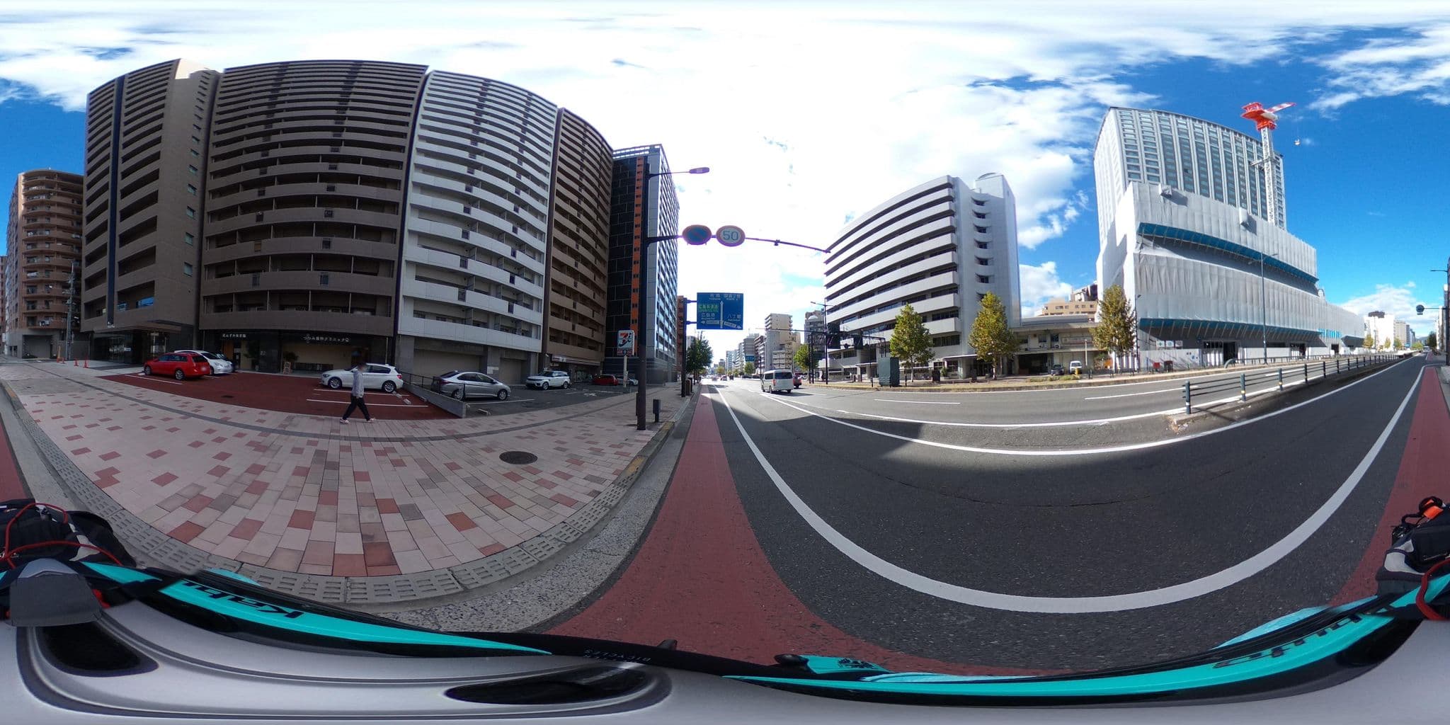 Street view near ホテルウイング, Hiroshima — © nmaruichi (CC BY-SA · Mapillary)
