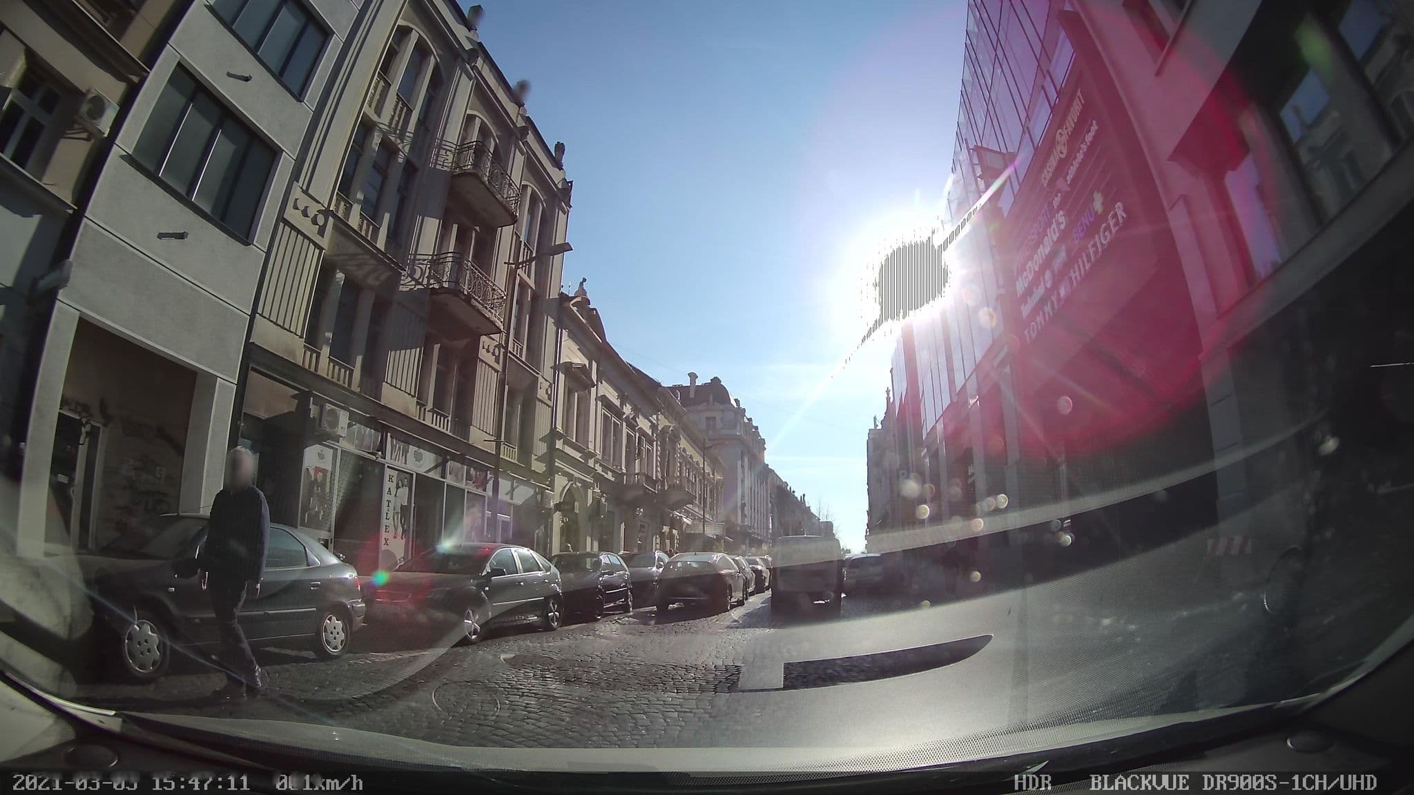 Street view near Booking Rooms, Belgrade