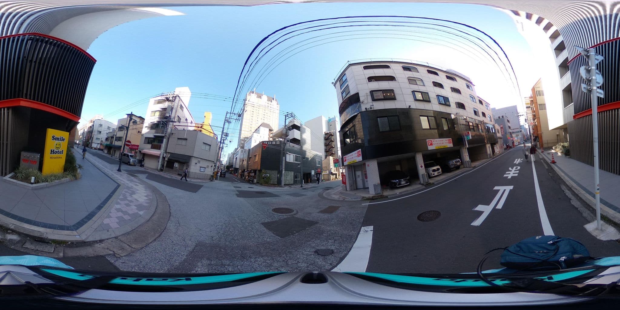 Street view near スマイルホテル広島, Hiroshima — © nmaruichi (CC BY-SA · Mapillary)