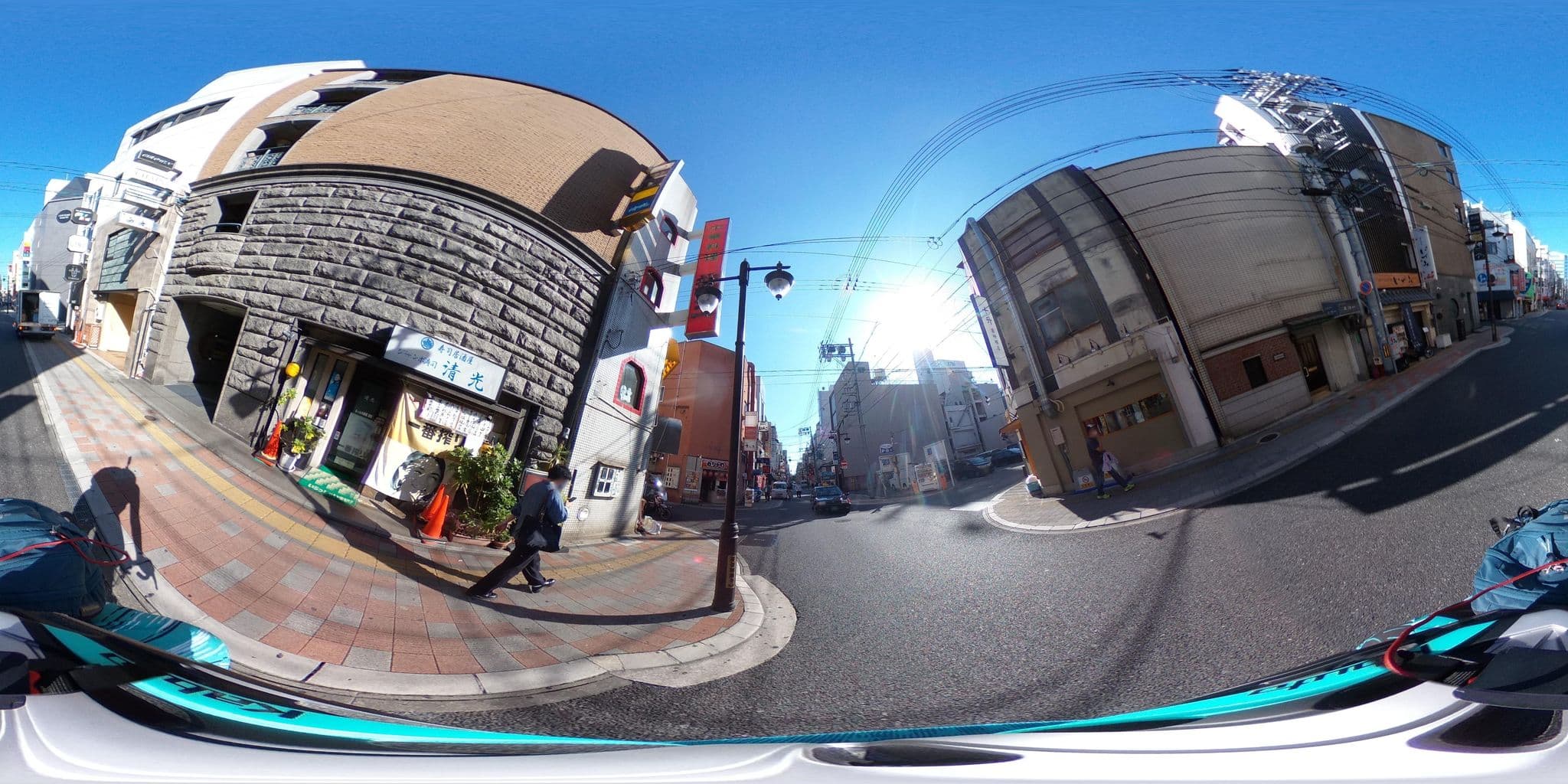 Street view near hotel next inn, Hiroshima — © nmaruichi (CC BY-SA · Mapillary)