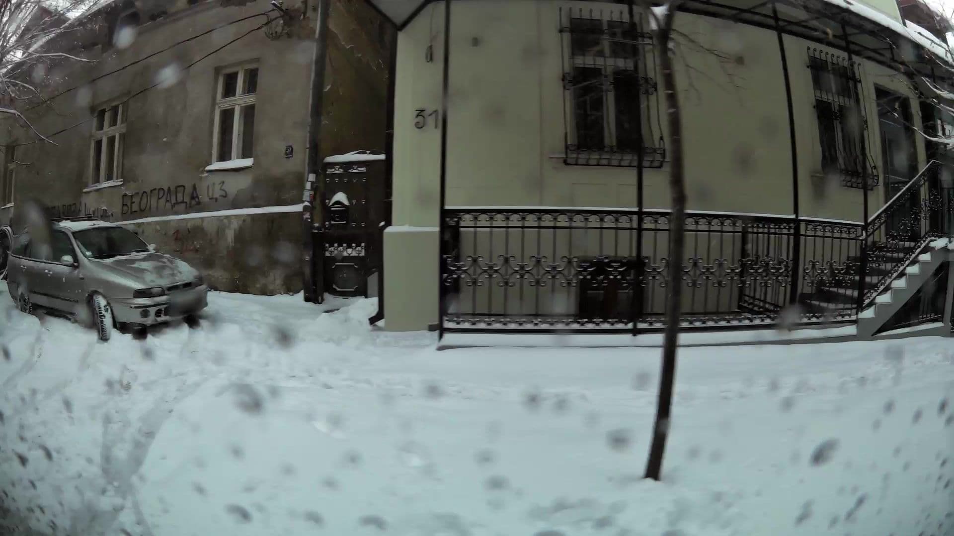 Street view near M House, Belgrade