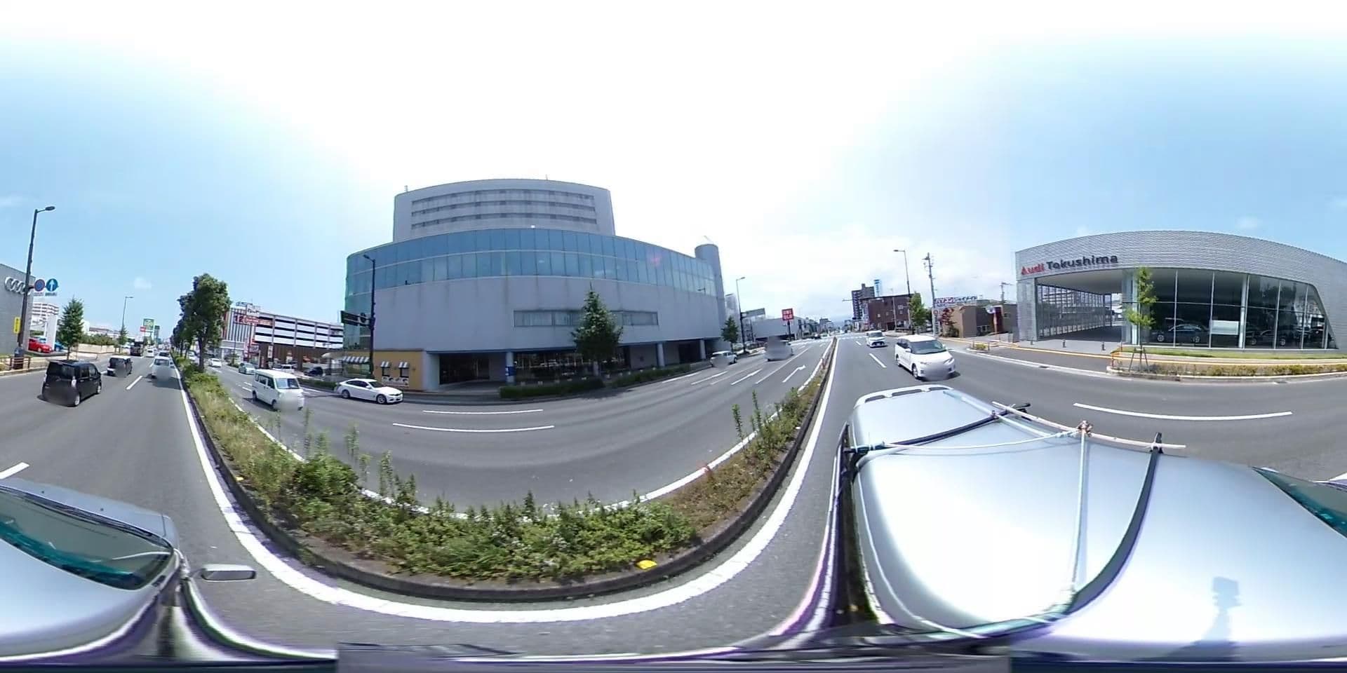 Street view near センチュリープラザホテル, Tokushima — © potaro67v (CC BY-SA · Mapillary)