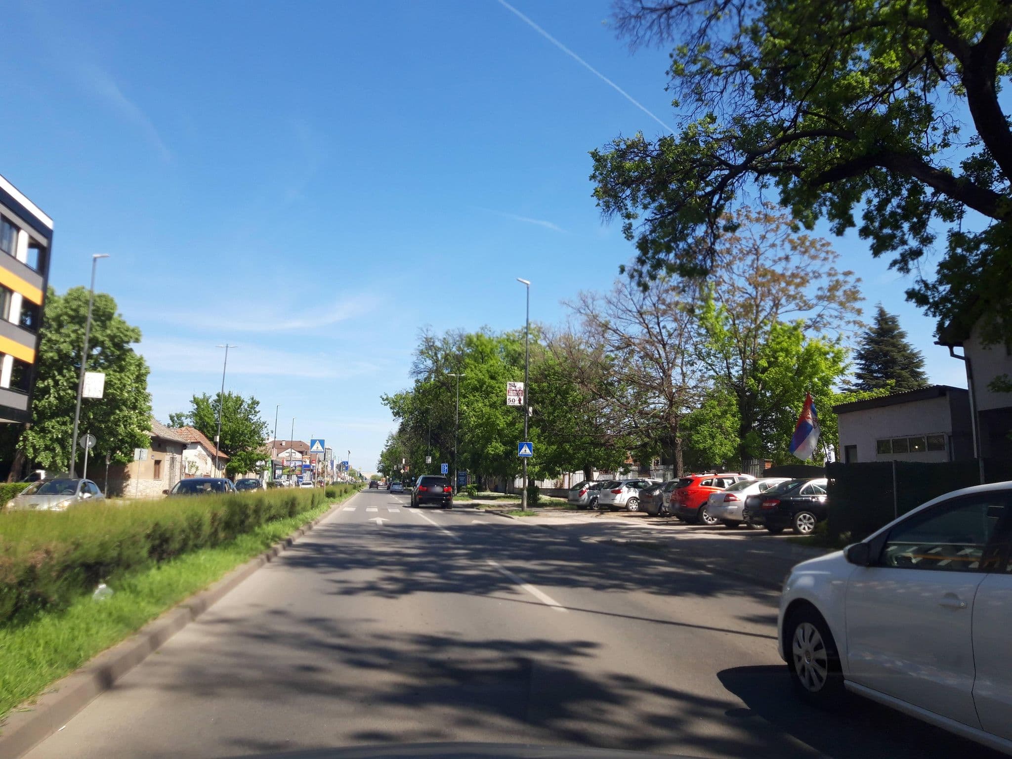 Street view near Stojić, Novi Sad — © fivewho (CC BY-SA · Mapillary)