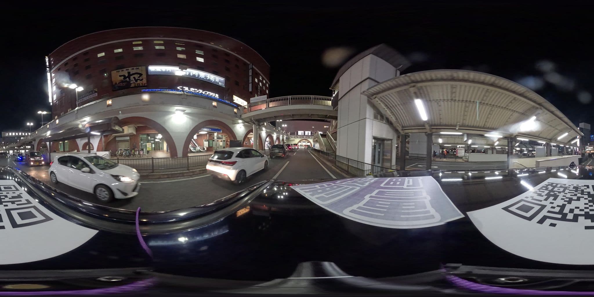 Street view near アパホテル 倉敷駅前, Kurashiki — © yumechan (CC BY-SA · Mapillary)