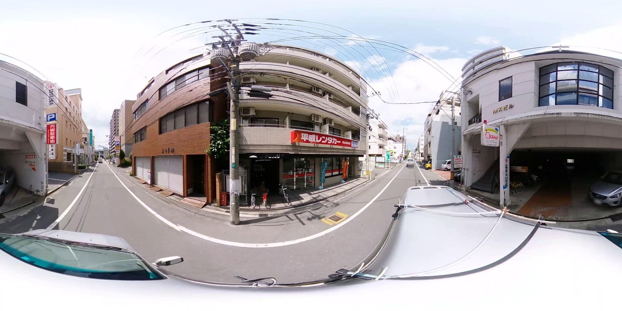 Street view near 岡山グリーンホテル, Okayama — © potaro67v (CC BY-SA · Mapillary)