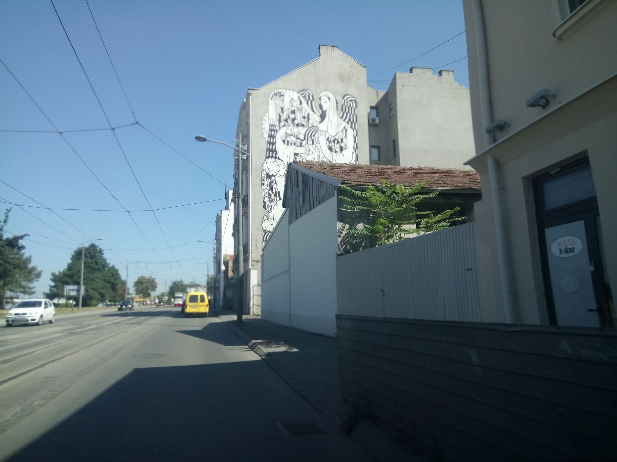 Street view near Calisi, Belgrade
