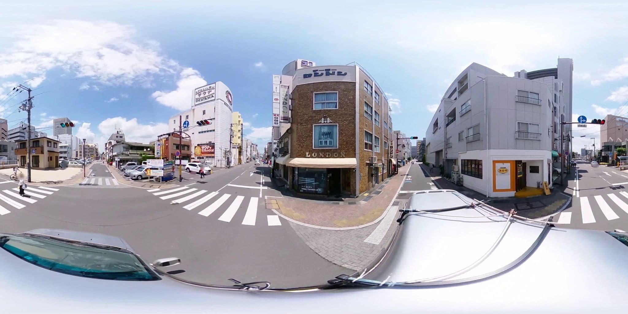 Street view near サウナ＆カプセルイン岡山, Okayama — © potaro67v (CC BY-SA · Mapillary)