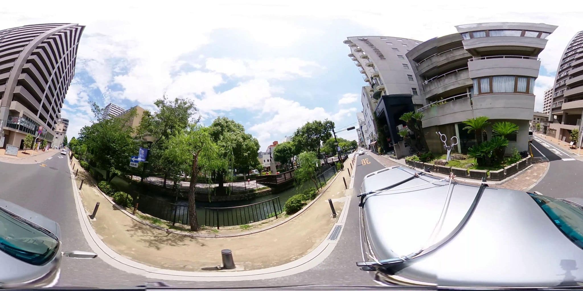 Street view near 岡山ビジネスホテル アネックス, Okayama — © potaro67v (CC BY-SA · Mapillary)