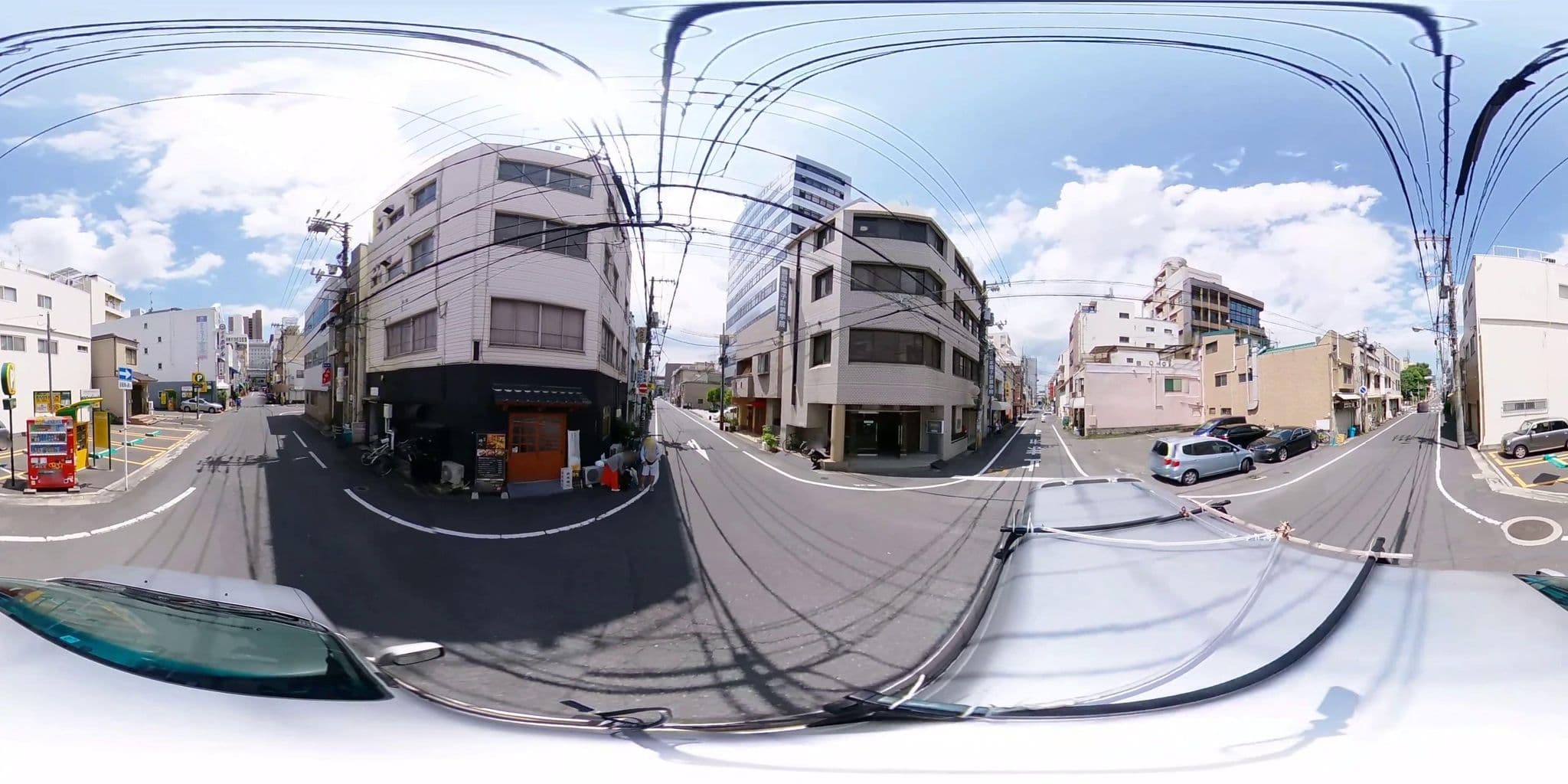 Street view near タウンホテル, Okayama — © potaro67v (CC BY-SA · Mapillary)