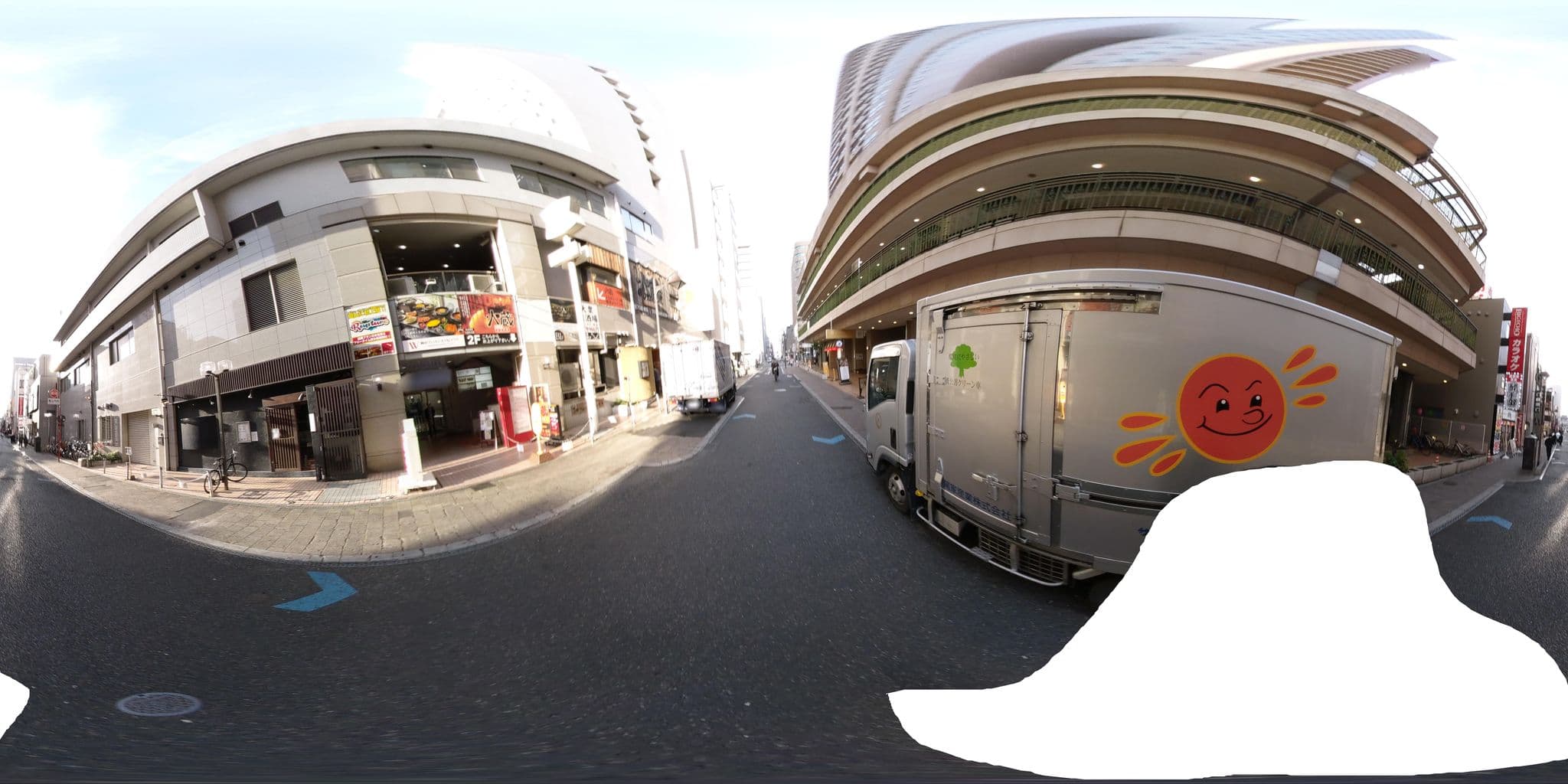 Street view near 岡山ワシントンホテルプラザ Washington Hotel Plaza, Okayama — © okadatsuneo (CC BY-SA · Mapillary)