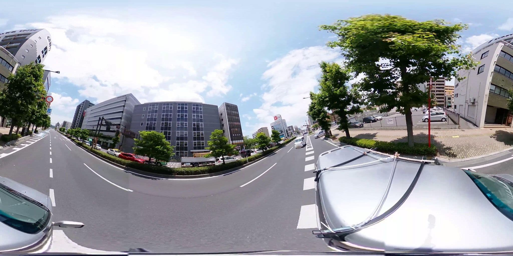 Street view near くれたけイン岡山, Okayama — © potaro67v (CC BY-SA · Mapillary)