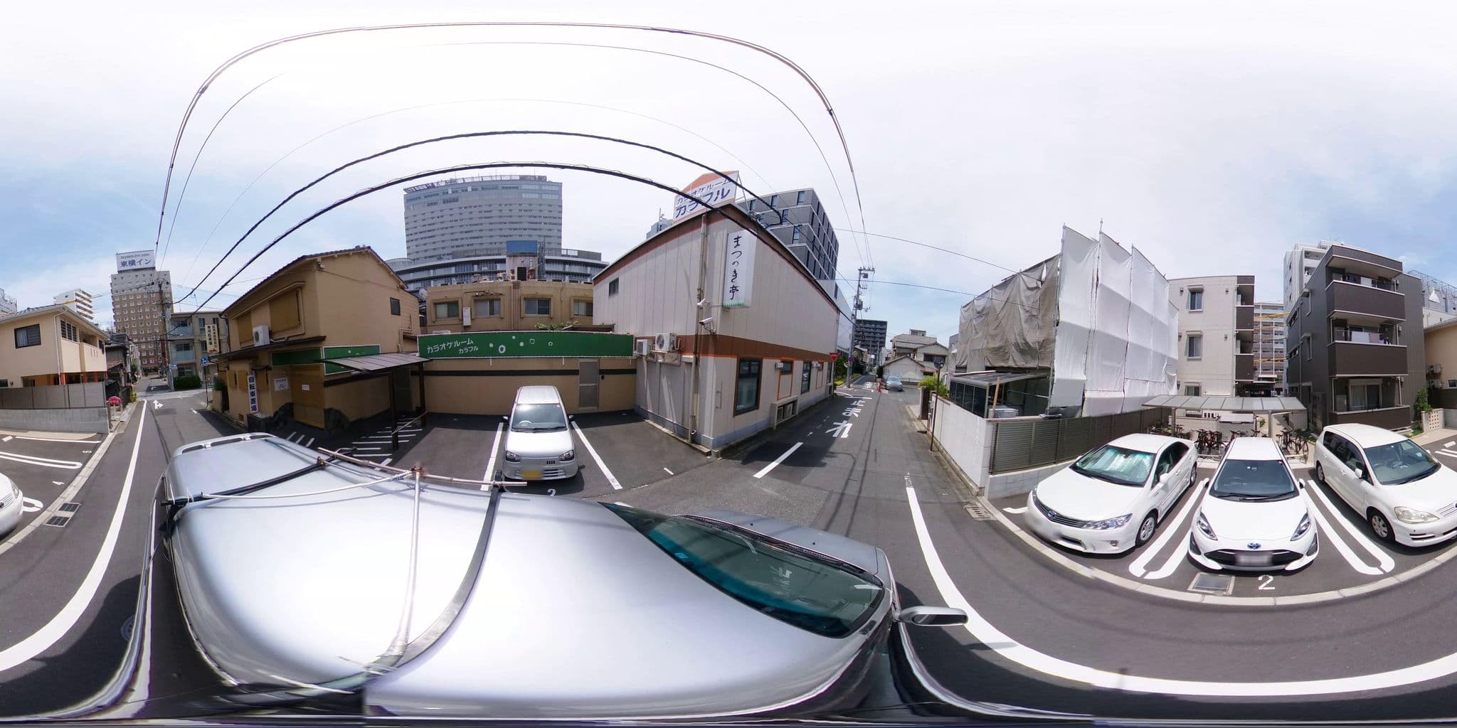 Street view near ビジネスホテル 幸荘, Okayama — © potaro67v (CC BY-SA · Mapillary)