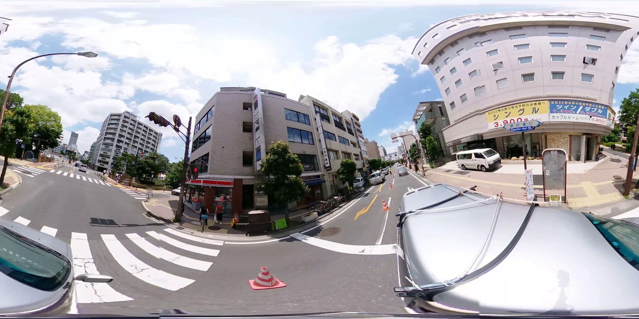Street view near ホテルマイラ, Okayama — © potaro67v (CC BY-SA · Mapillary)