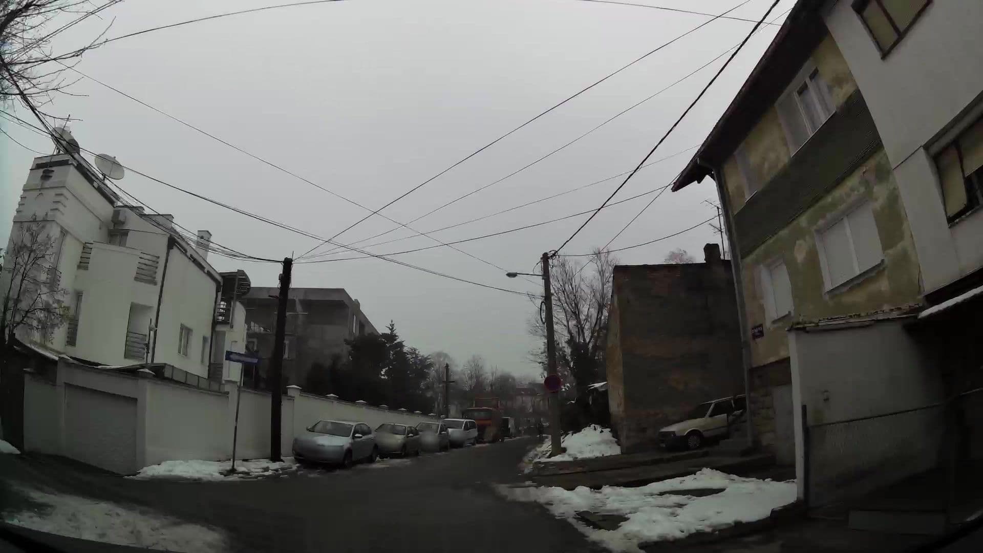 Street view near The Babe Hotel, Belgrade