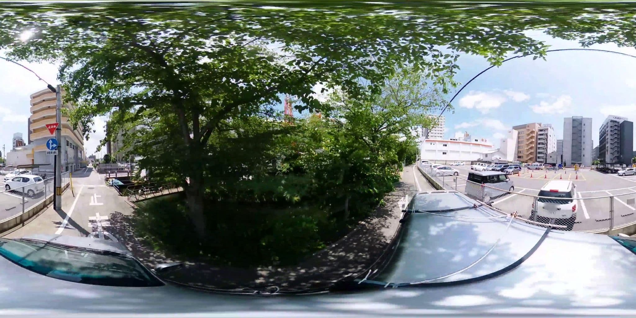 Street view near ホテルニュー東京, Okayama — © potaro67v (CC BY-SA · Mapillary)