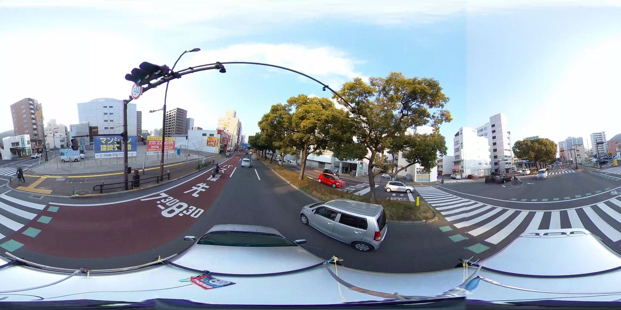 Street view near 東横イン 高松中新町, Takamatsu — © potaro67v (CC BY-SA · Mapillary)