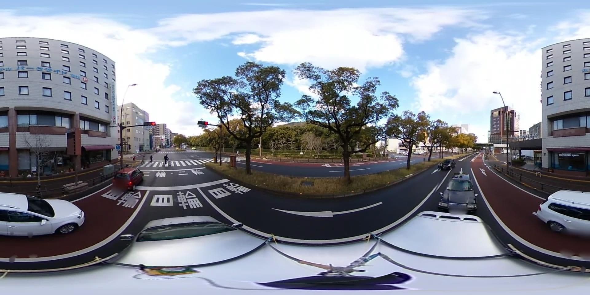 Street view near ビジネスホテル パークサイド高松, Takamatsu — © potaro67v (CC BY-SA · Mapillary)