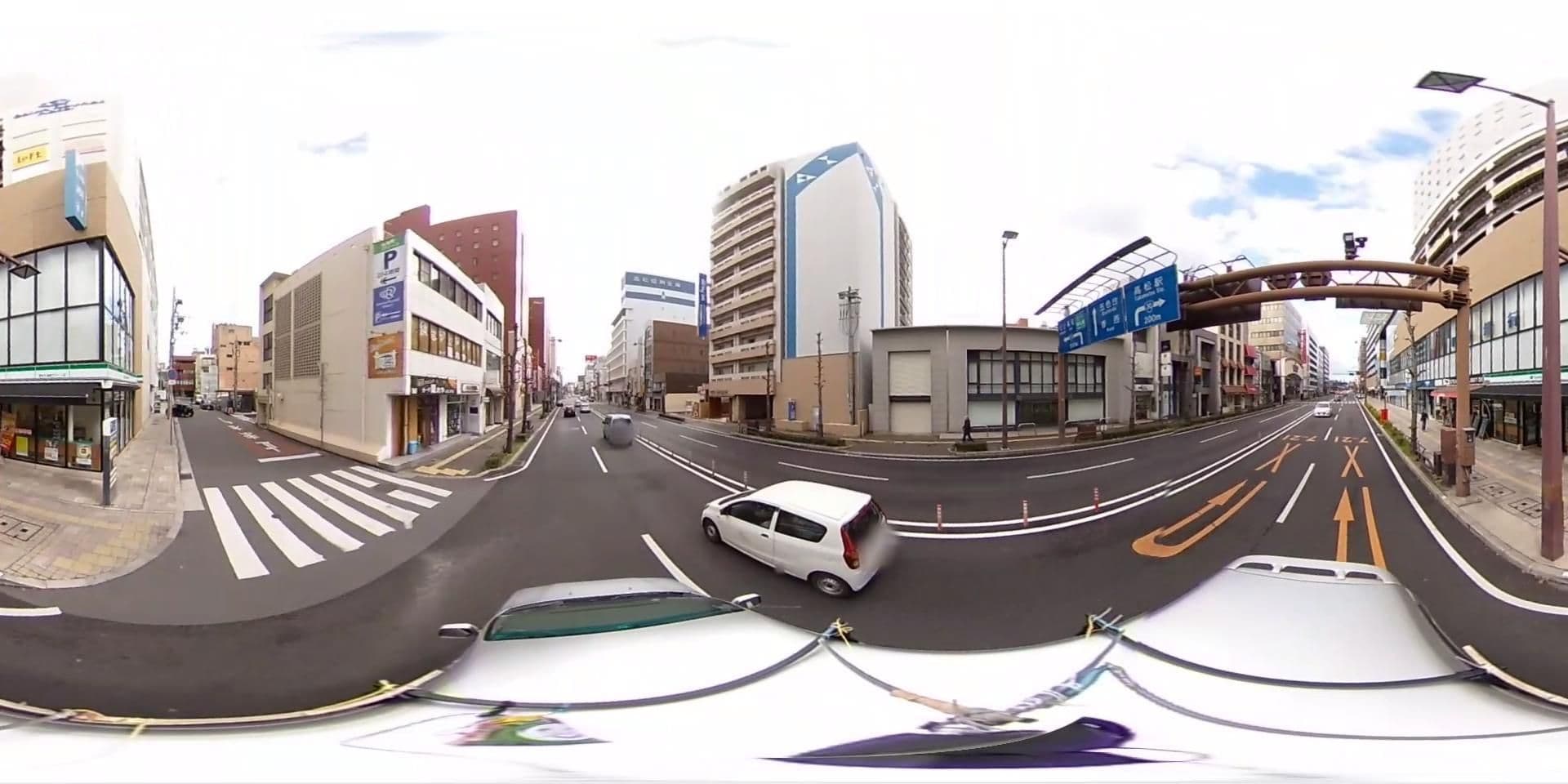 Street view near ダイワロイネットホテル高松, Takamatsu — © potaro67v (CC BY-SA · Mapillary)
