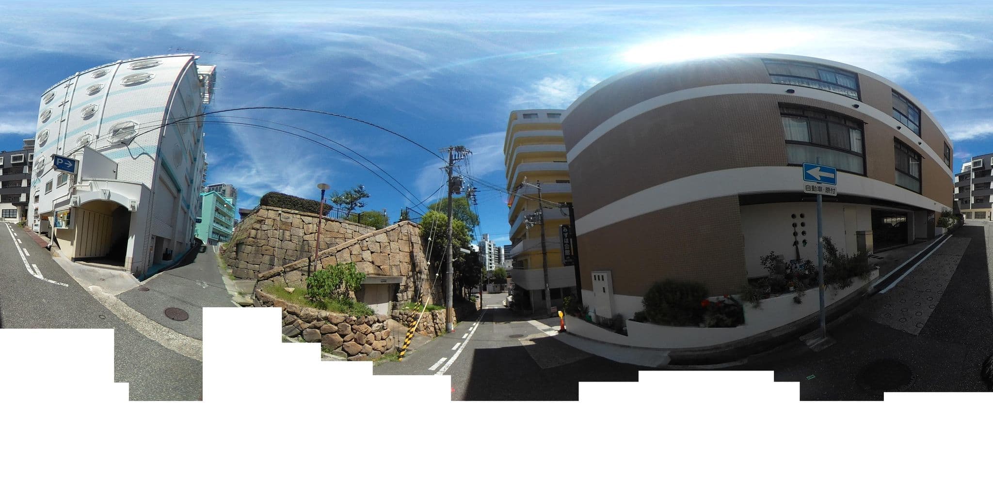 Street view near ホテルティファニー, Kobe — © okadatsuneo (CC BY-SA · Mapillary)