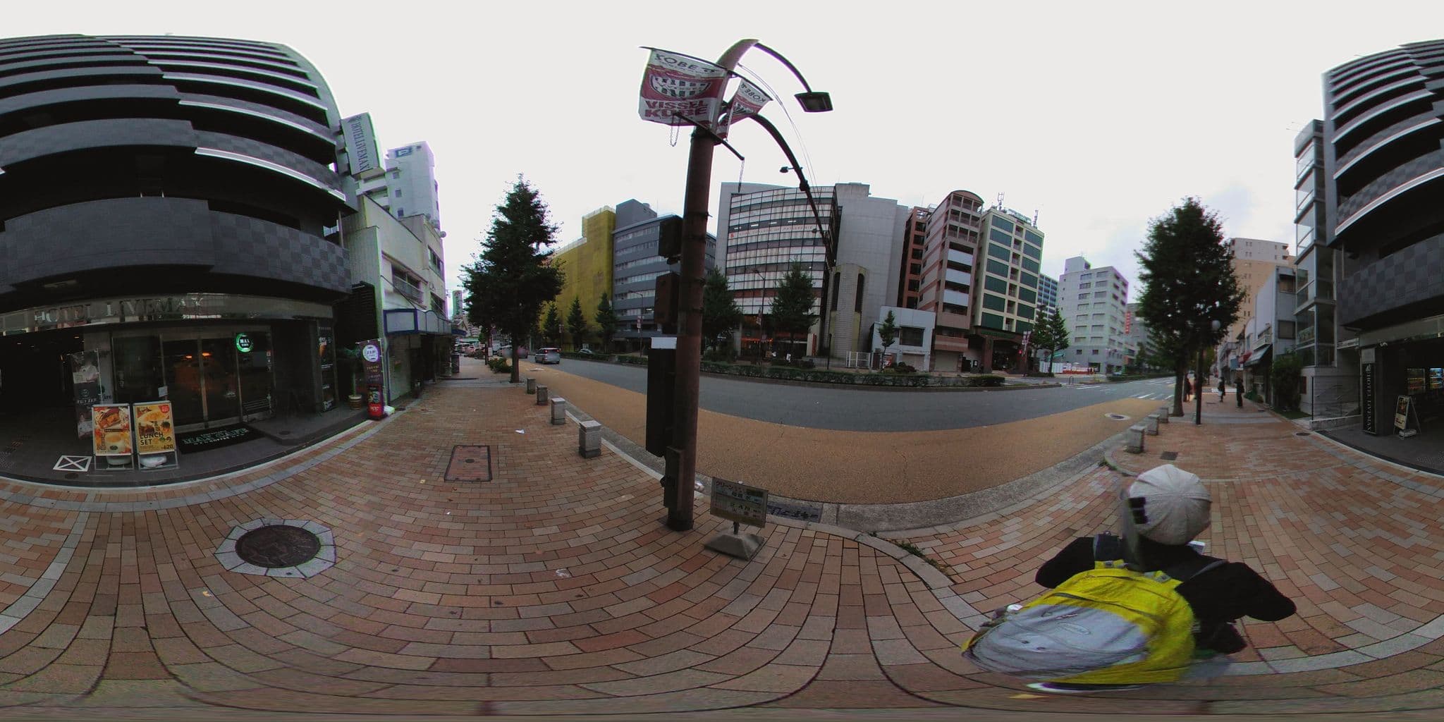 Street view near グリーンヒルホテル アーバン, Kobe — © mura (CC BY-SA · Mapillary)