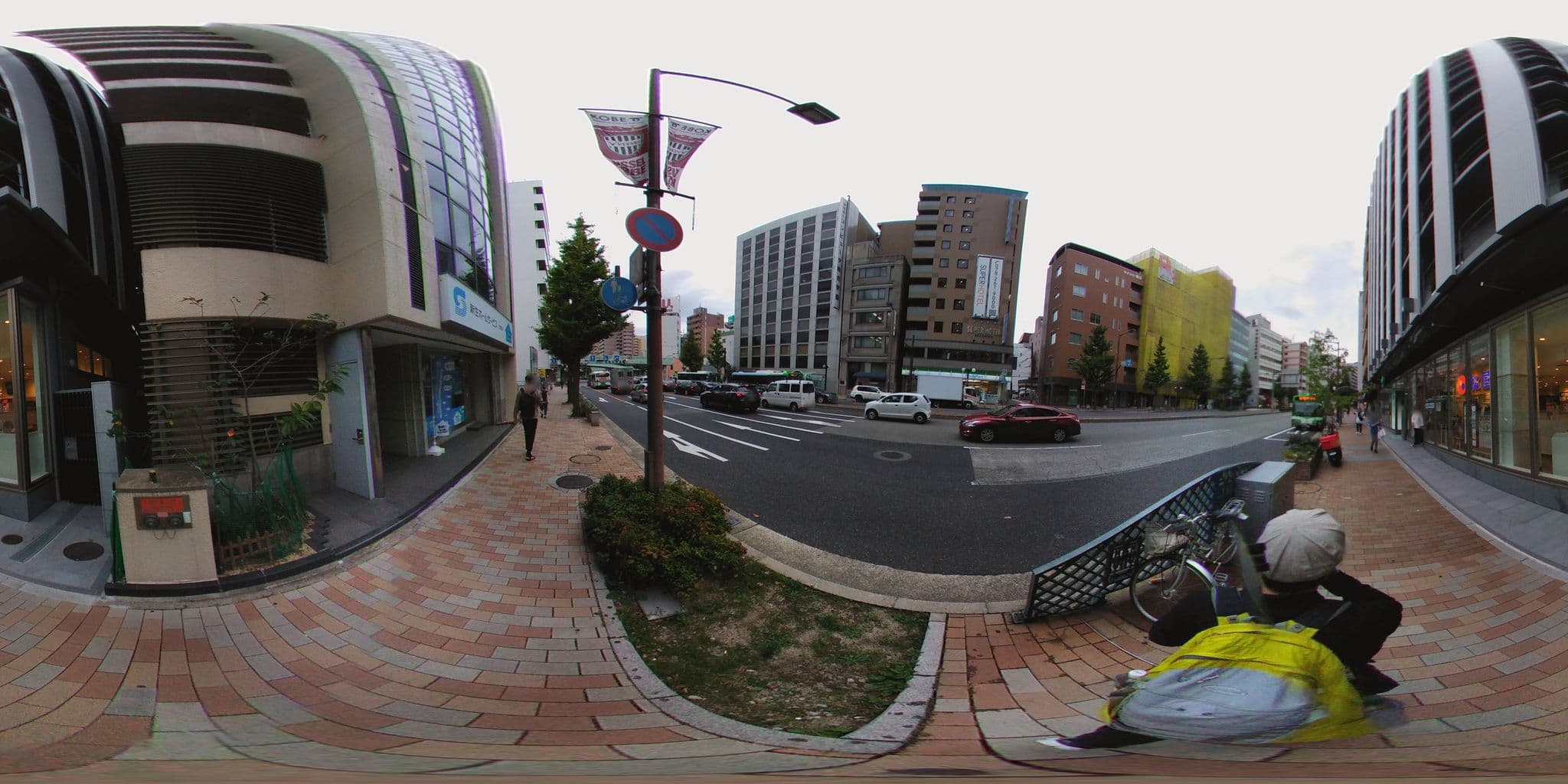 Street view near フォーポイント フレックス by シェラトン 神戸三宮, Kobe — © mura (CC BY-SA · Mapillary)